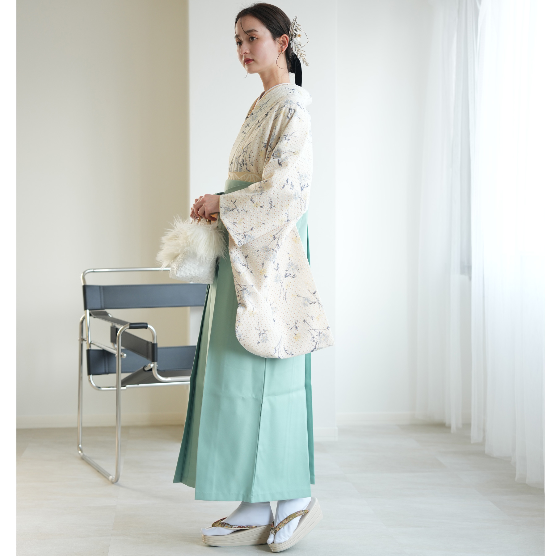 utatane 袴 中古 販売 卒業式 着物と袴の2点セット リサイクル着物 