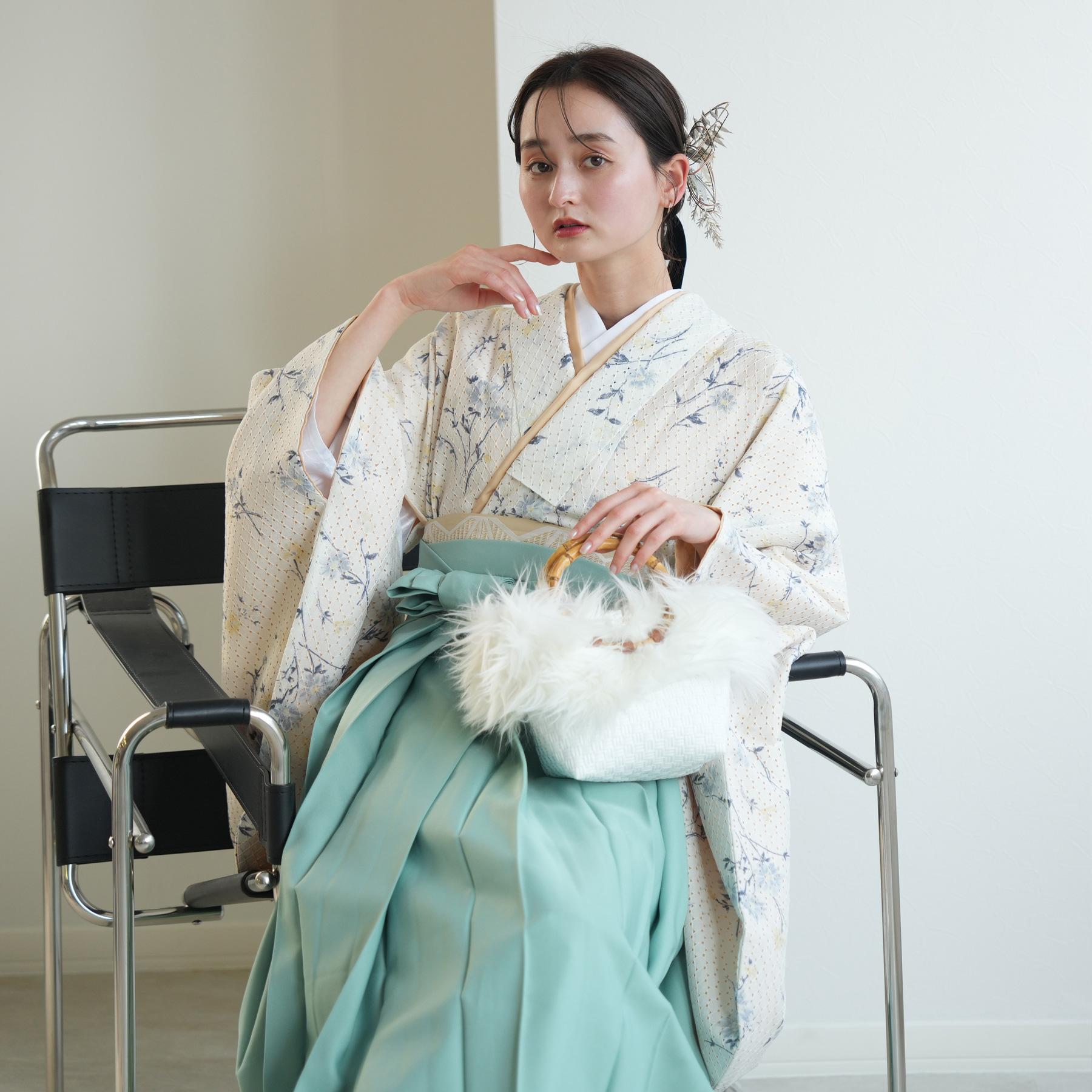 utatane 袴 中古 販売 卒業式 着物と袴の2点セット リサイクル着物
