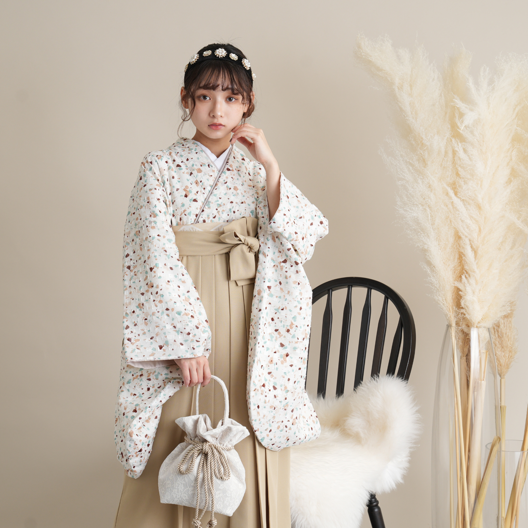 袴 中古 販売 卒業式 着物と袴の2点セット ...の詳細画像5