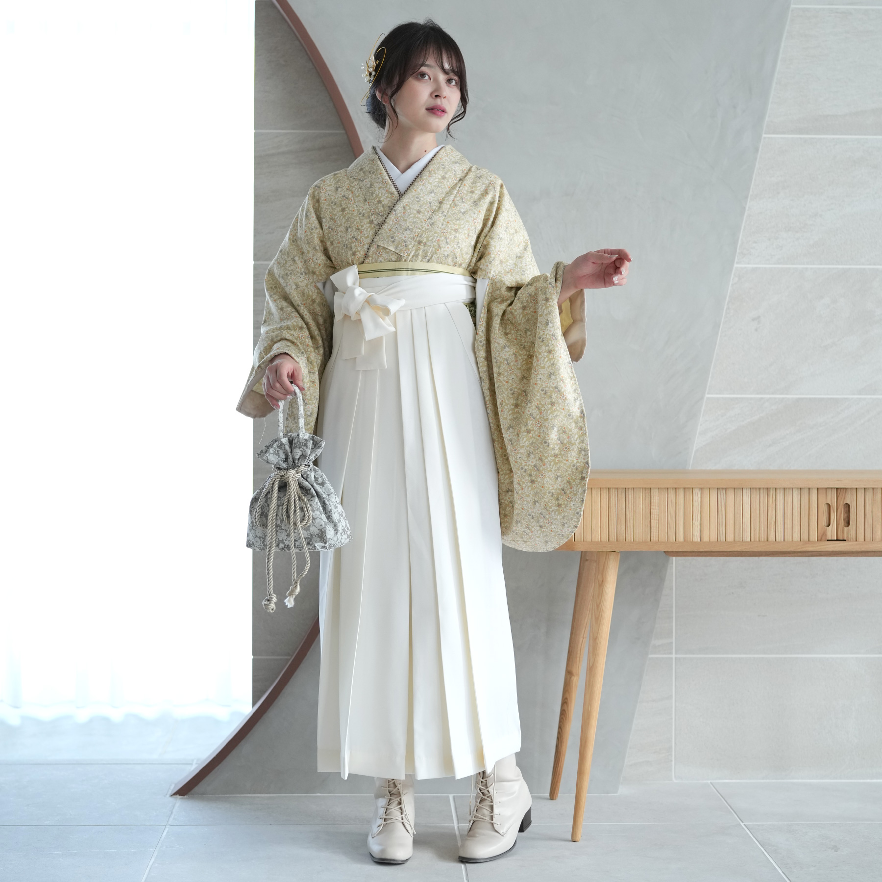 袴 中古 販売 卒業式 着物と袴の2点セット ...の詳細画像1