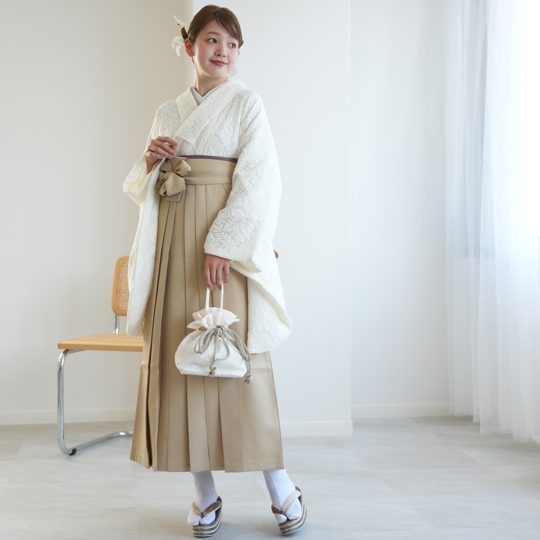 utatane 袴 中古 販売 卒業式 着物と袴の2点セット リサイクル着物