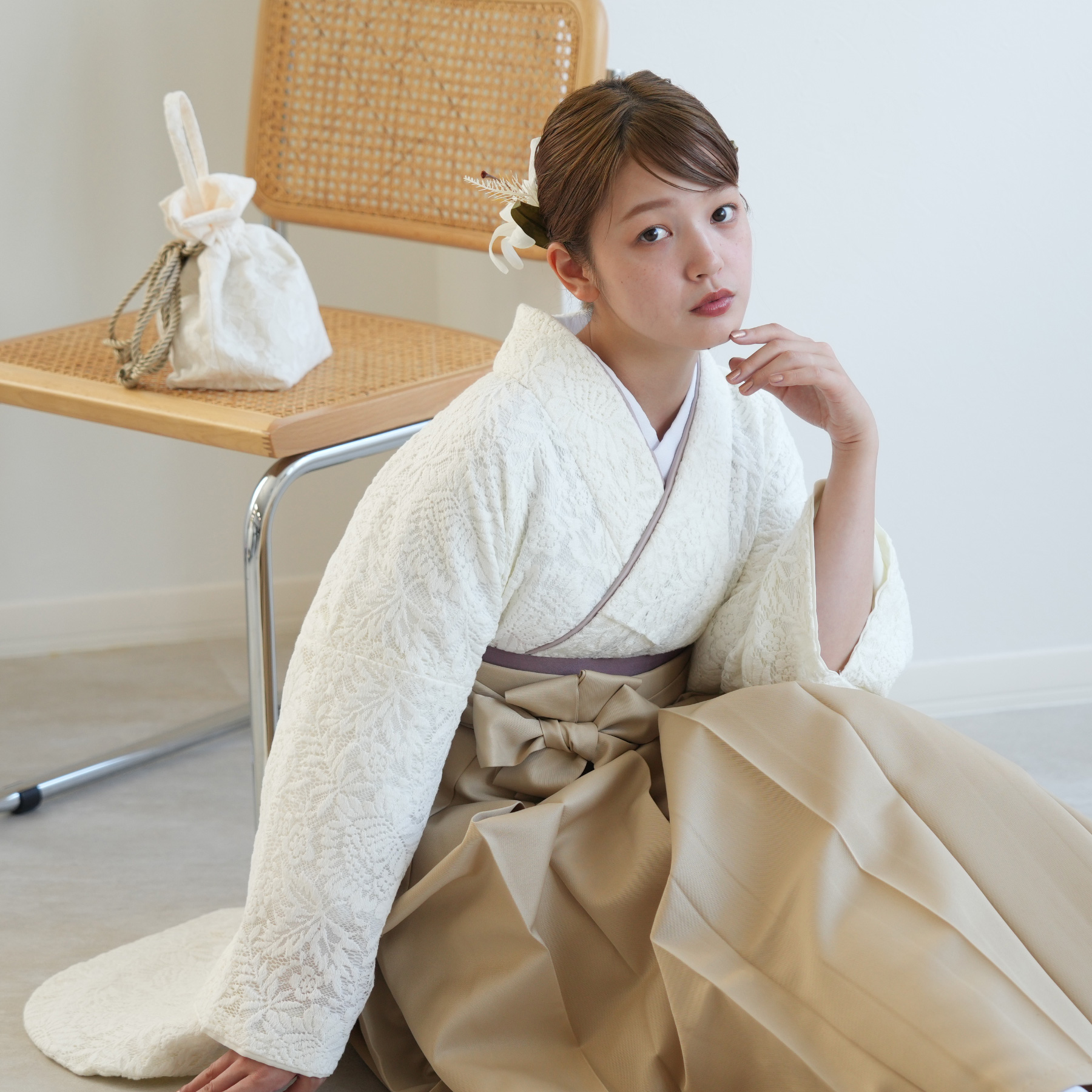 utatane 袴 中古 販売 卒業式 着物と袴の2点セット リサイクル着物 