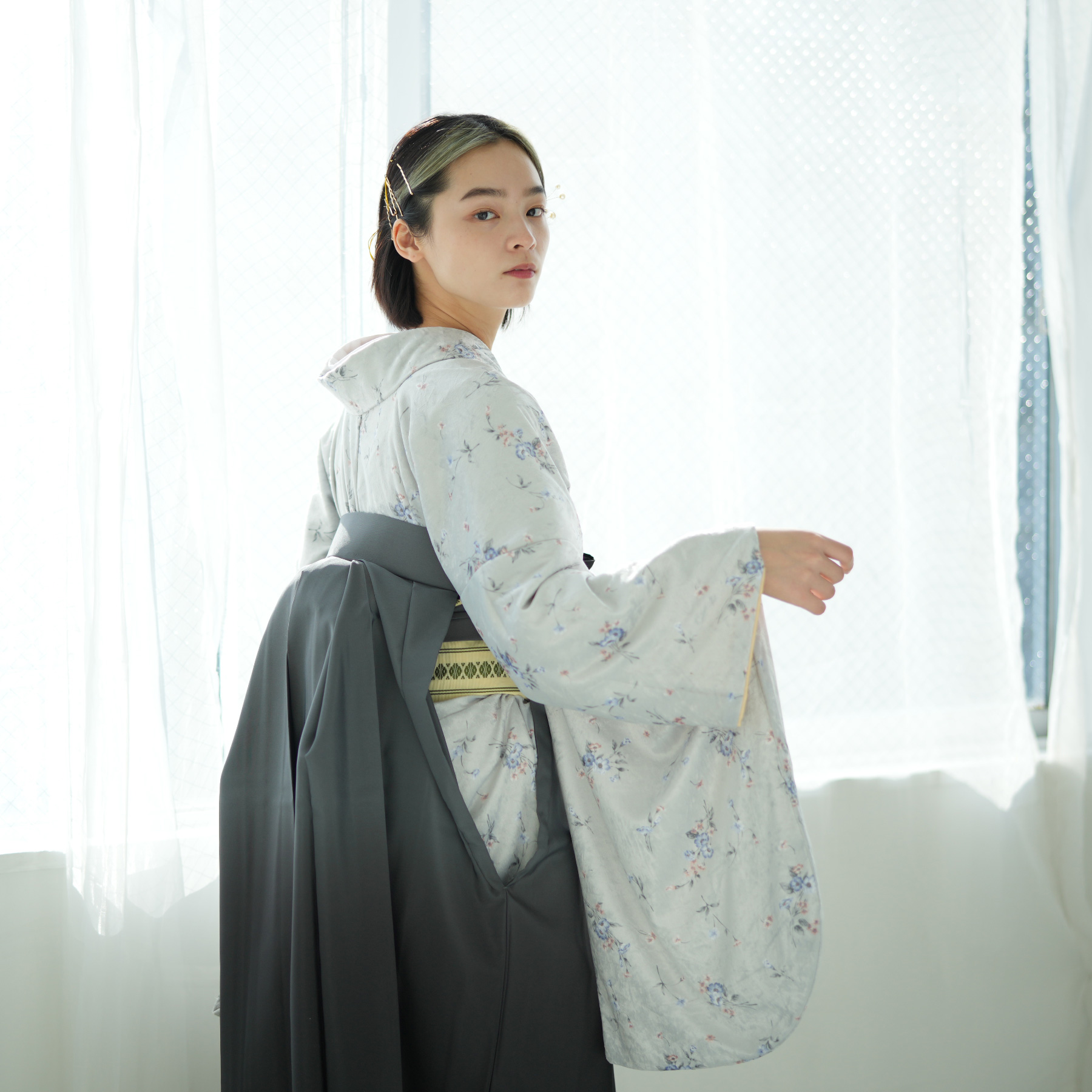 utatane 袴 中古 販売 卒業式 着物と袴の2点セット リサイクル着物 