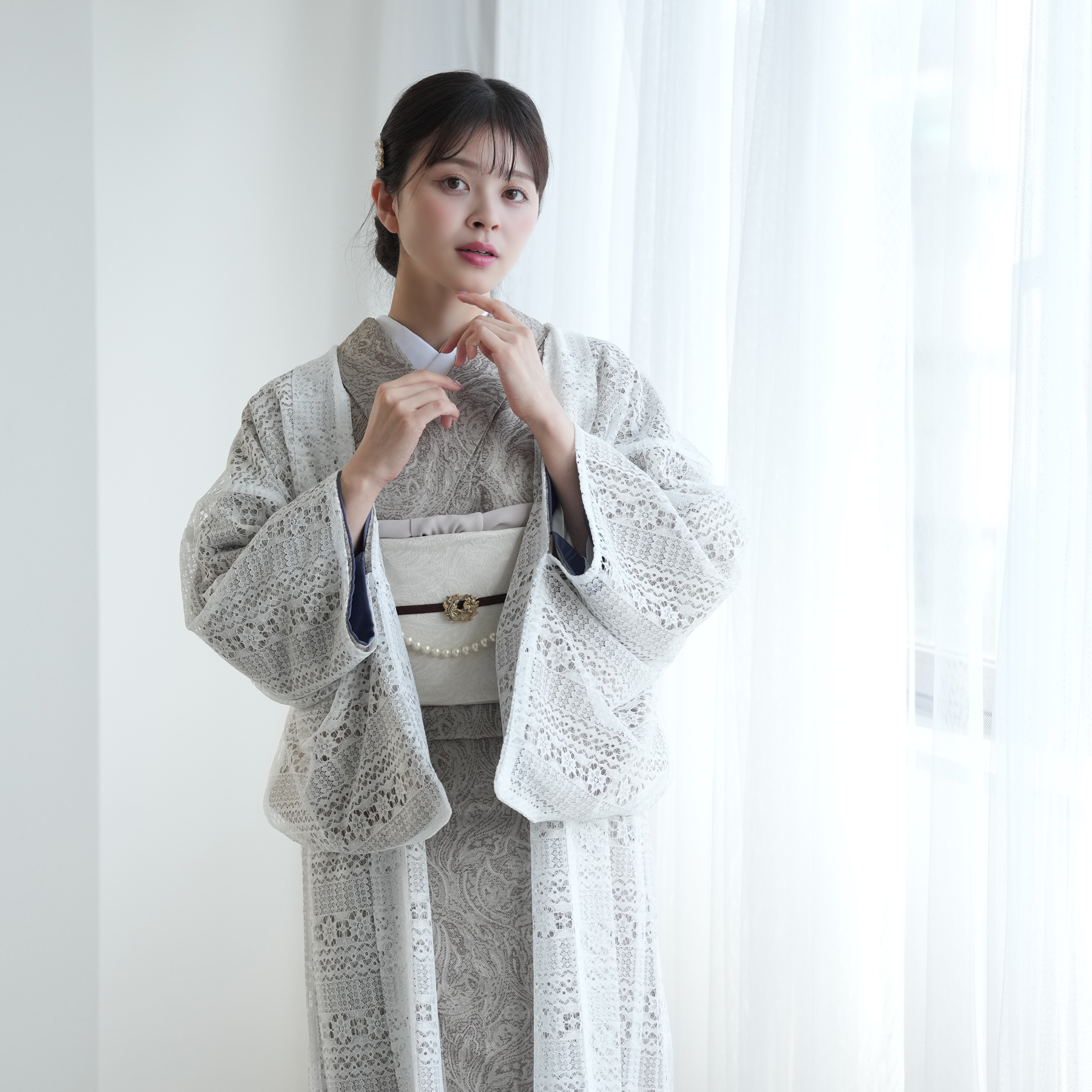 ☆R62030S☆ DAMA collection レース羽織り物