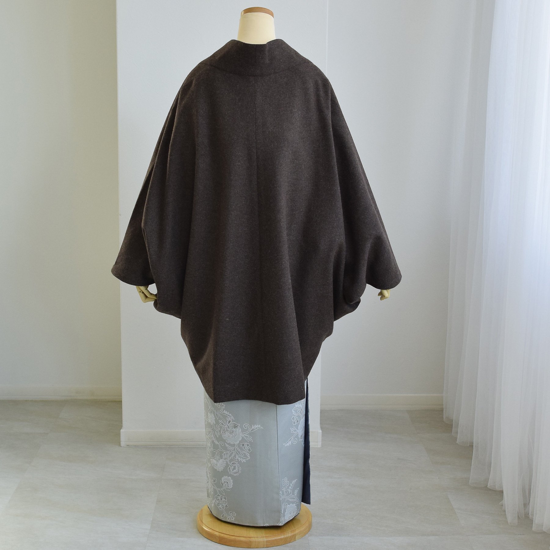 【大人気】萌 モユル　ウール混モモンガコート ケープ ポンチョ 変形 近年モデル 和洋兼用 ] JAPAN MODE モモンガ コート (オフ JMM-301) ウール100