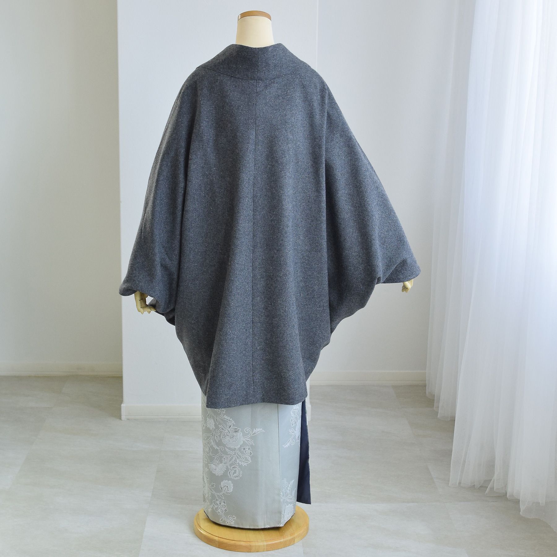 和装コート 着物コート レディース JAPAN MODE 日本製 ウール ドルマン