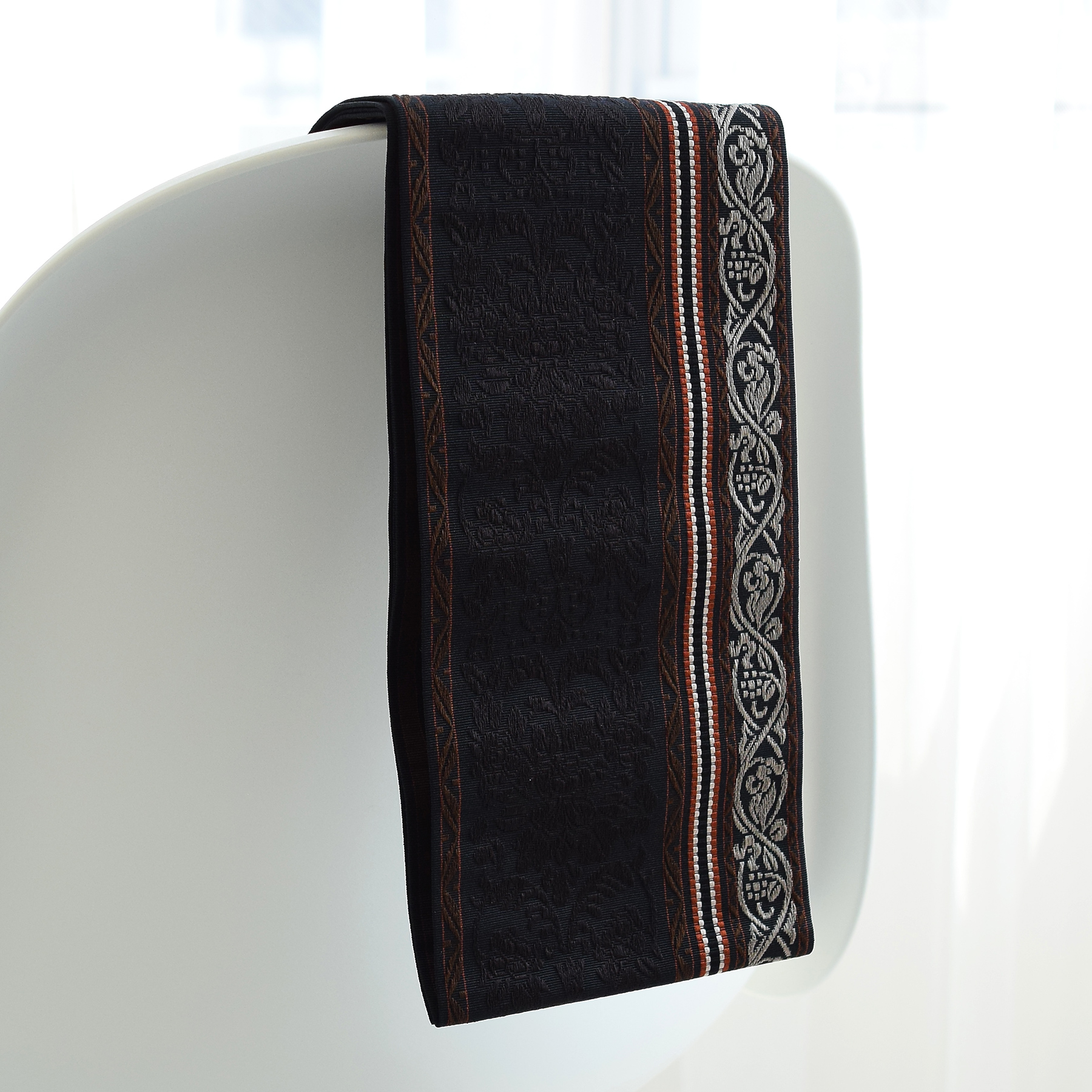 utatane 半幅帯 博多織 正絹 utatane×井上絹織 小袋帯 日本製 国産