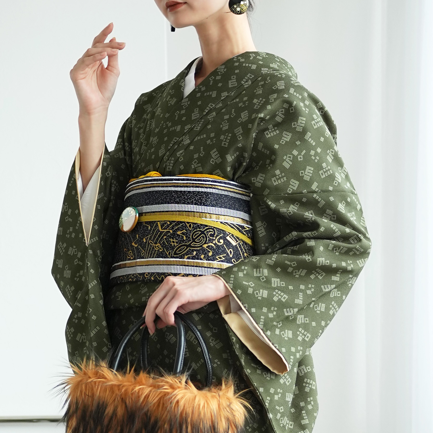 音符柄 音楽（女性用着物、浴衣） | ファッション のおすすめ人気商品