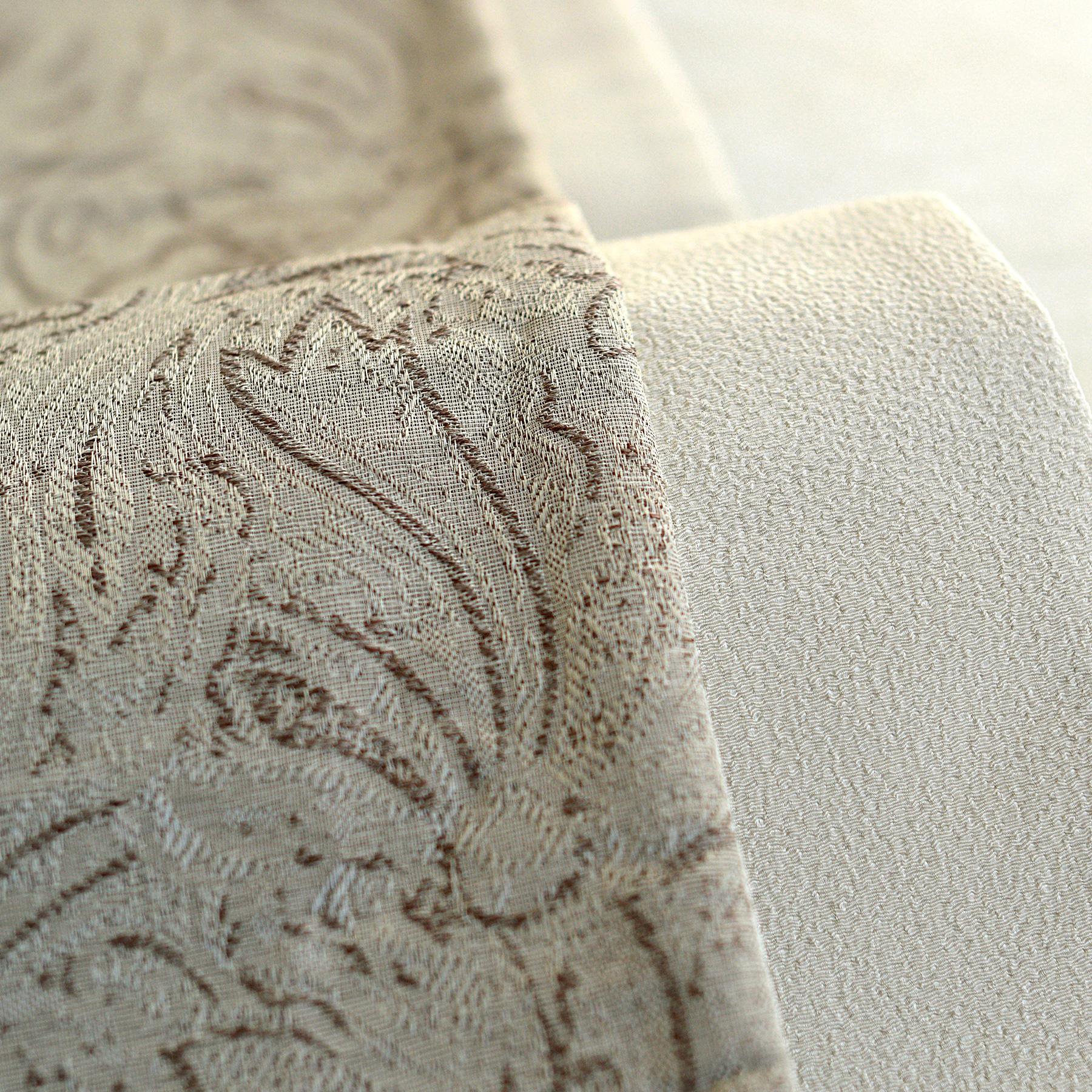 utatane 帯 半幅帯 単品 小袋帯 日本製 リバーシブル ジャガード