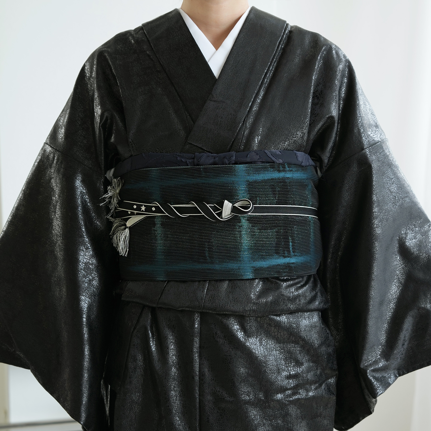 rady リゾフラ 浴衣 黒 帯新品 Rady 浴衣 リゾフラ 黒 - メルカリ