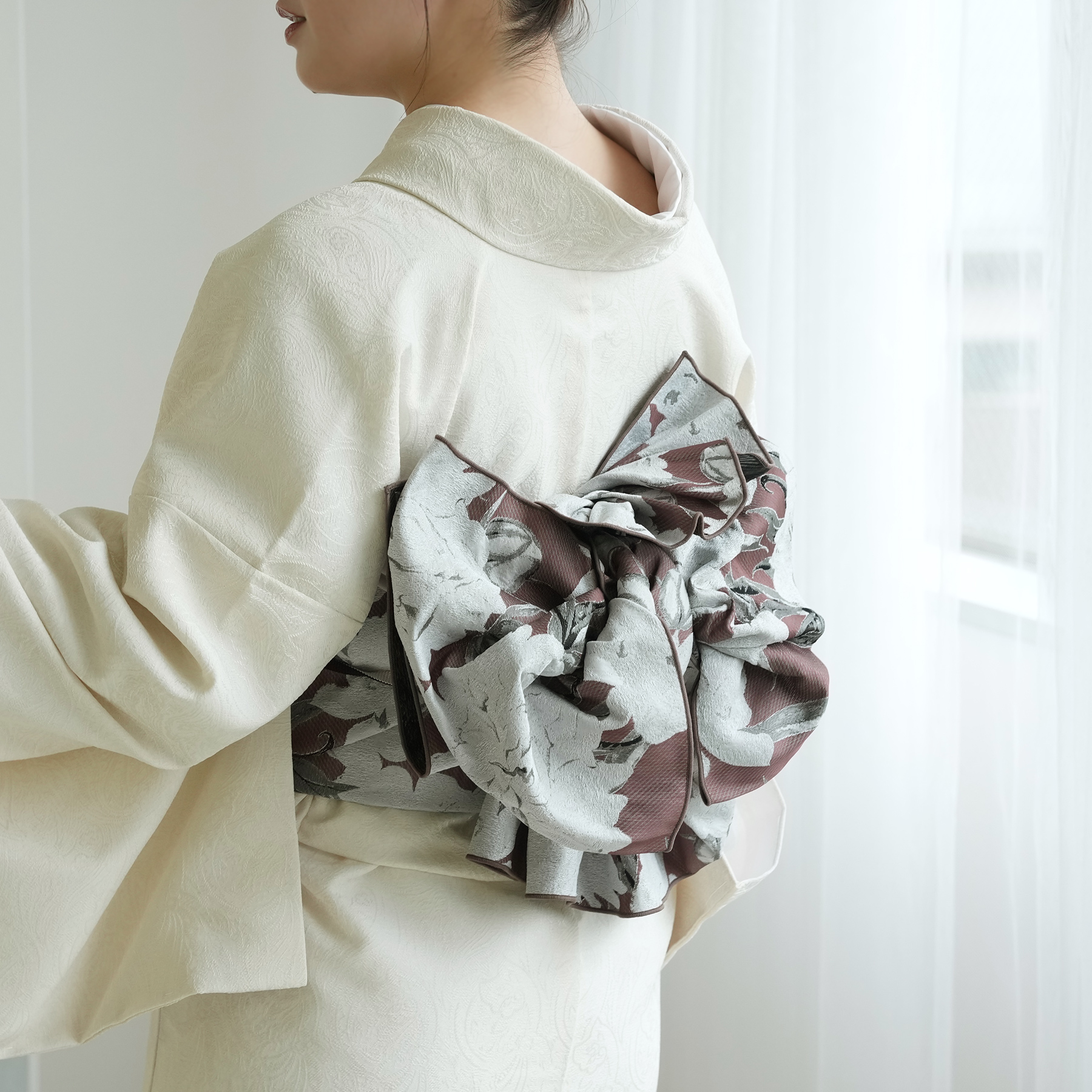 兵児帯 レディース ジャガード兵児帯 帯単品 ...の詳細画像3