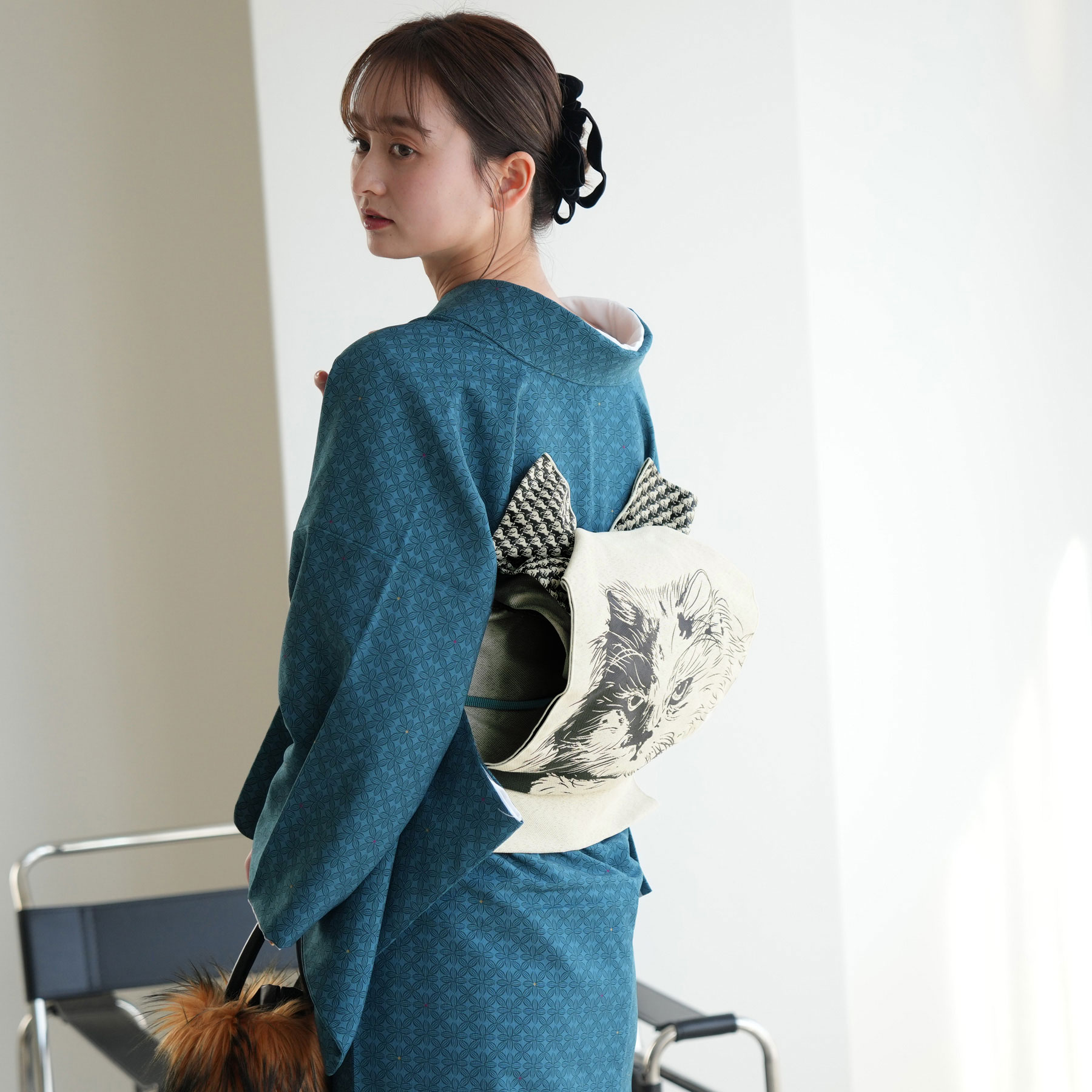 女性用帯（和柄タイプ：鳥、動物、魚）｜着物、浴衣