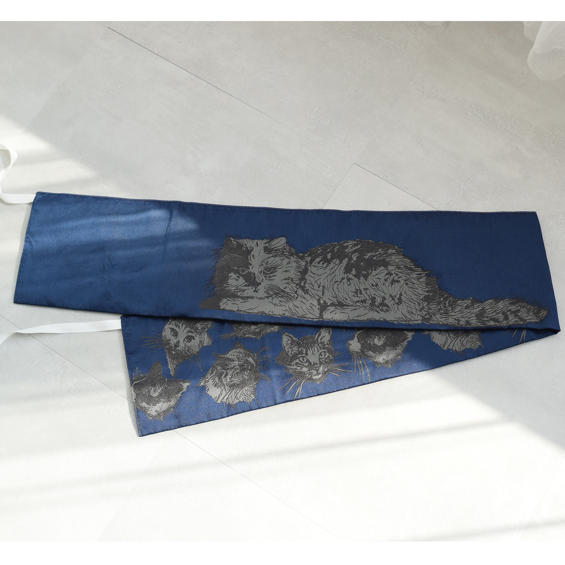 作り帯 レディース ニコアンティーク ペルシャ 猫 CAT 猫作り帯