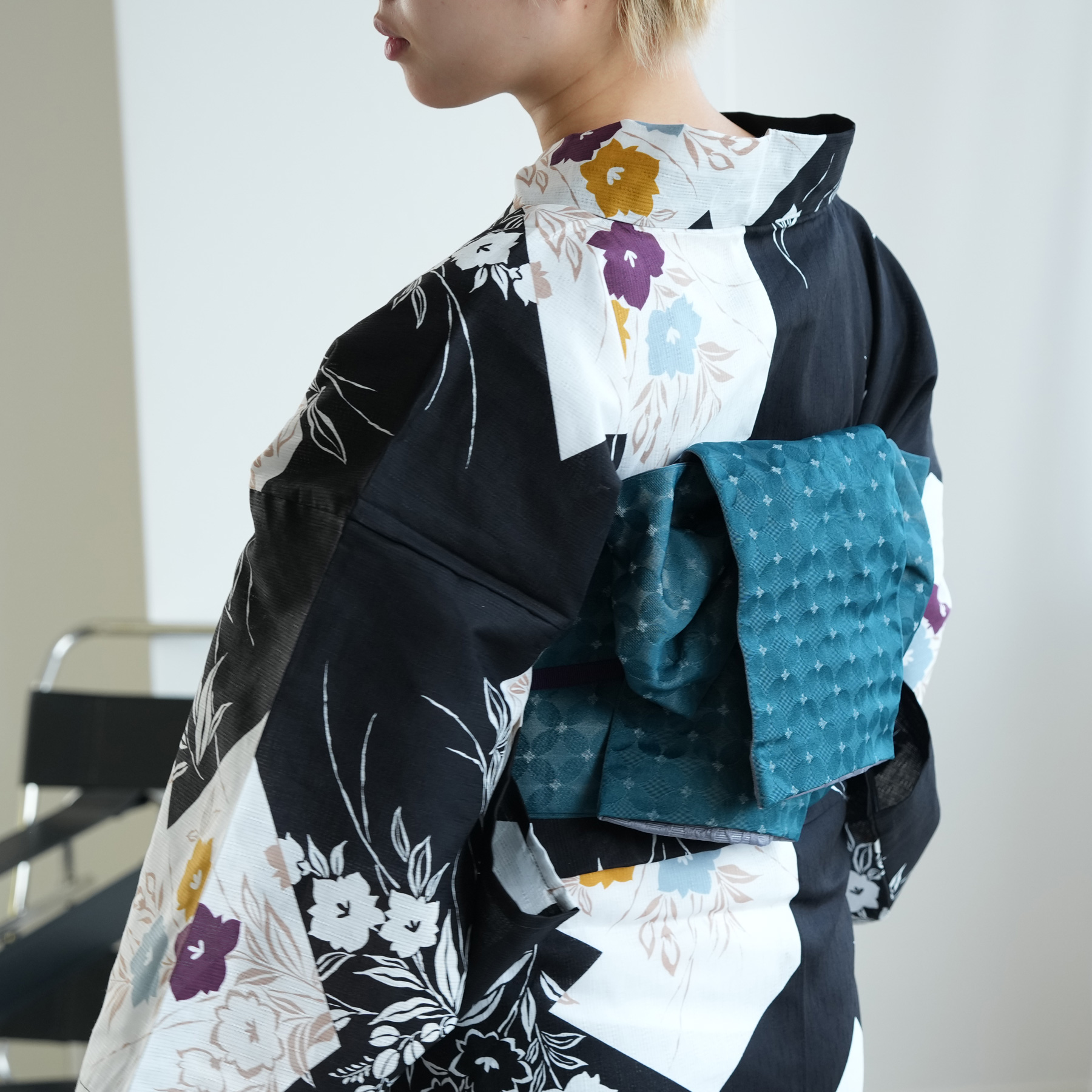 utatane 作り帯 浴衣 選べる5柄 単品 リバーシブル 日本製 小袋帯 半幅