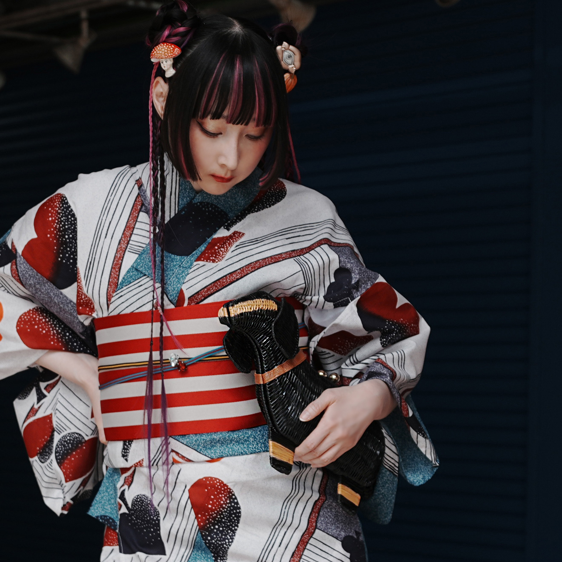 カゴバッグ utatane 籐カゴバッグ バッ...の詳細画像2