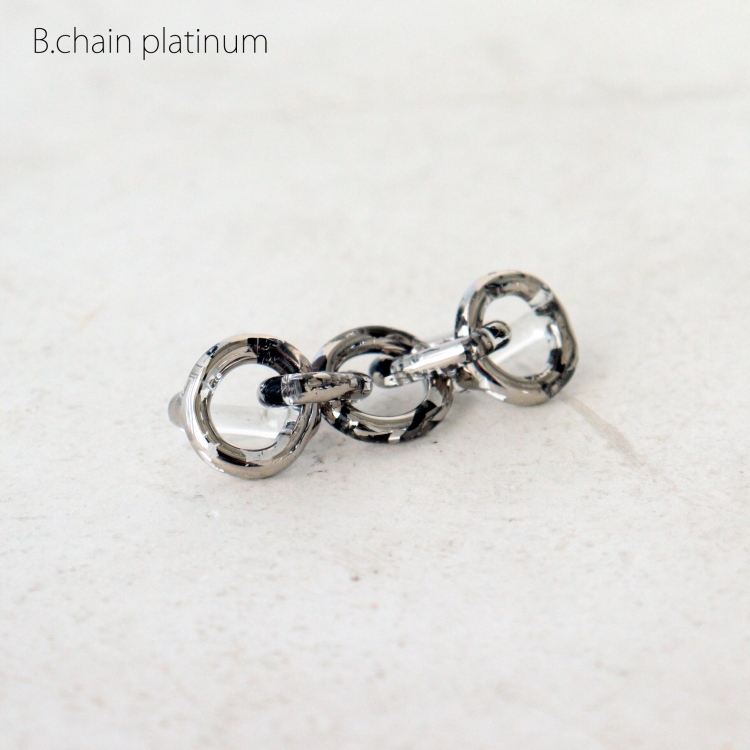 帯留め ガラス BELLEZZA Glass Jewelry レトロ メタリック クリア