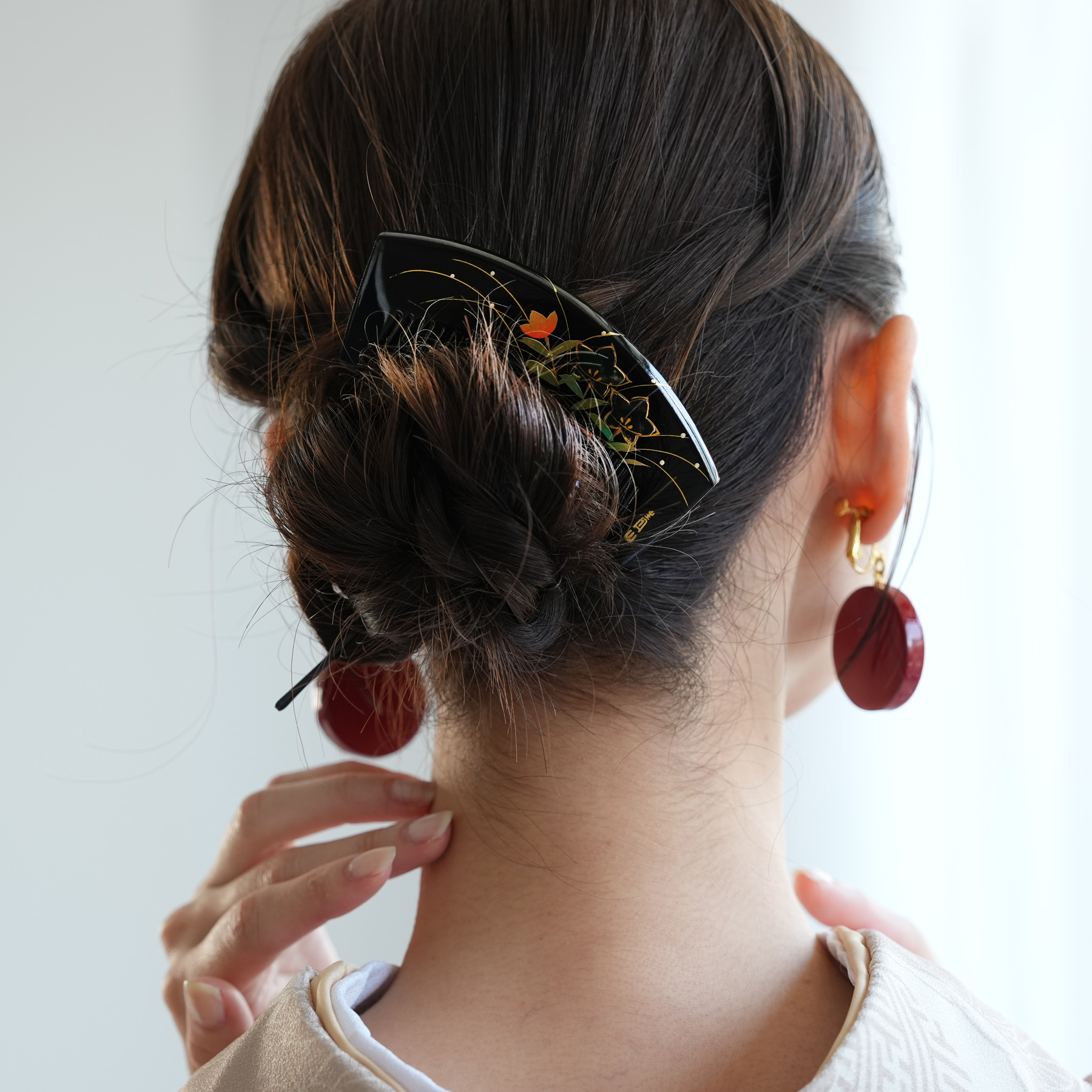 （専用）1499 金蒔絵 螺鈿 象嵌 櫛 髪結 くし 和装小物 専用）1499 金蒔絵 螺鈿 象嵌 櫛 髪結 くし 和装小物 専用）1499 金