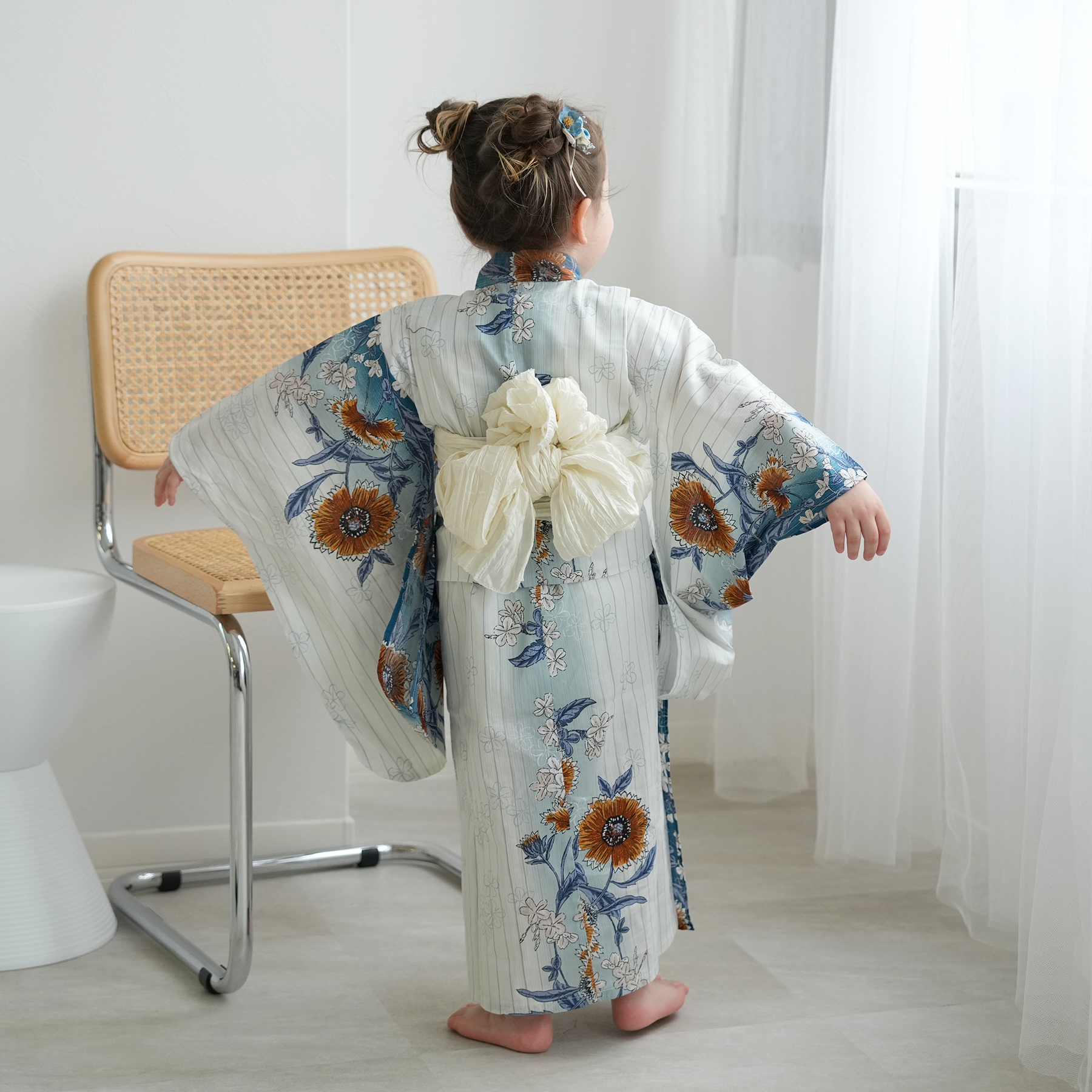 utatane　高級変わり織 子供浴衣 楽天市場】【utatane kids 高級変わり織 子供浴衣3点セット