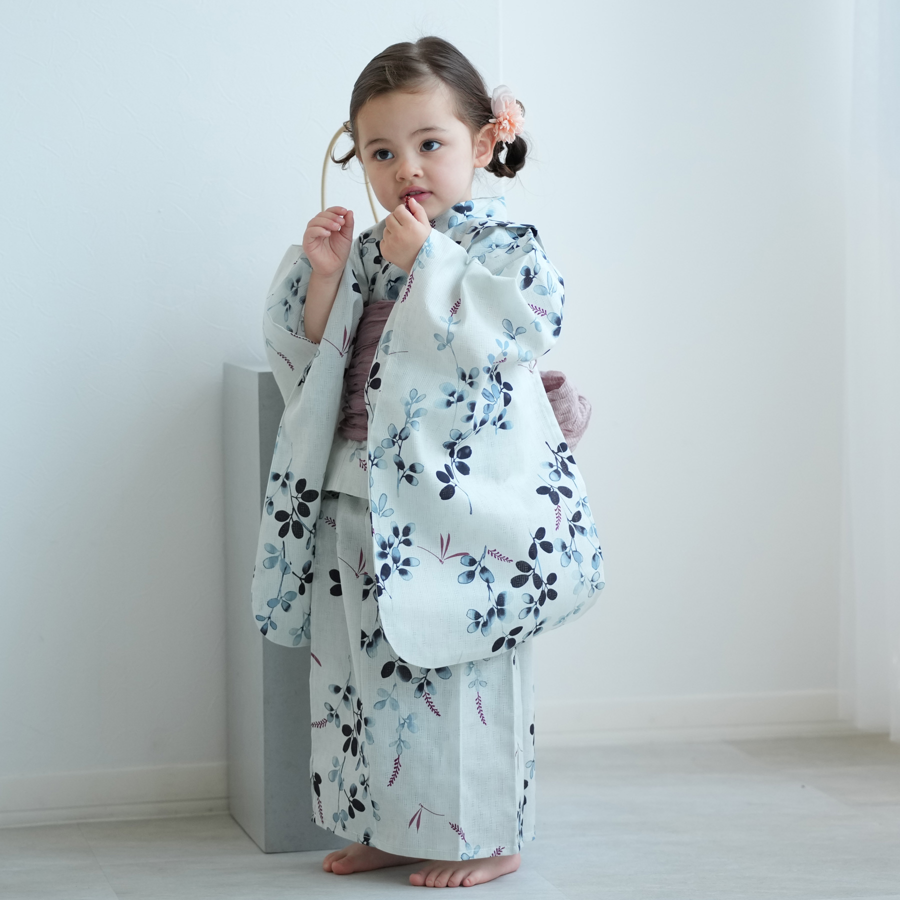 kate spade new york kidsガールズ ヴァイニーローズ浴衣 セパレート