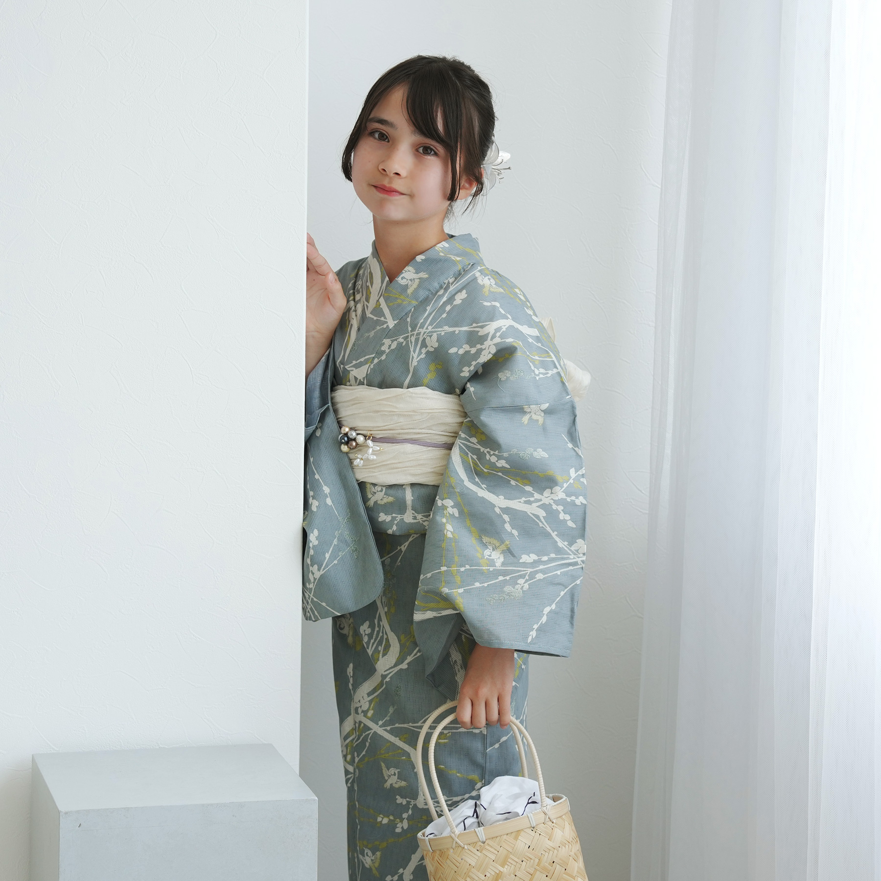 浴衣 子供 女の子 ひよこ商店 ジュニア 浴衣...の詳細画像5