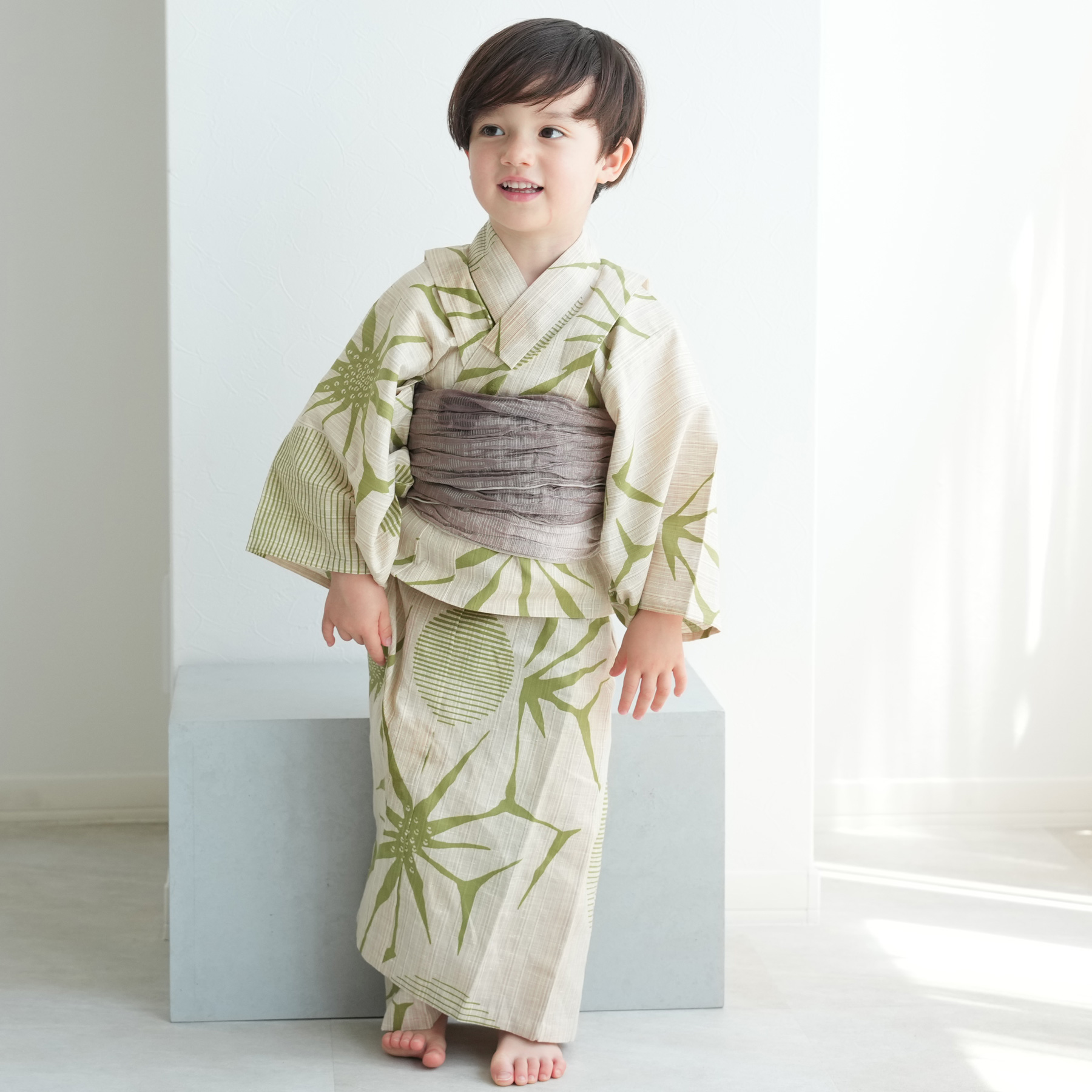 utatane 注染工房 日本製小幅生地使用 浴衣と帯のセット　日本製浴衣 楽天市場】【utatane×注染工房 日本製小幅生地使用 浴衣3点