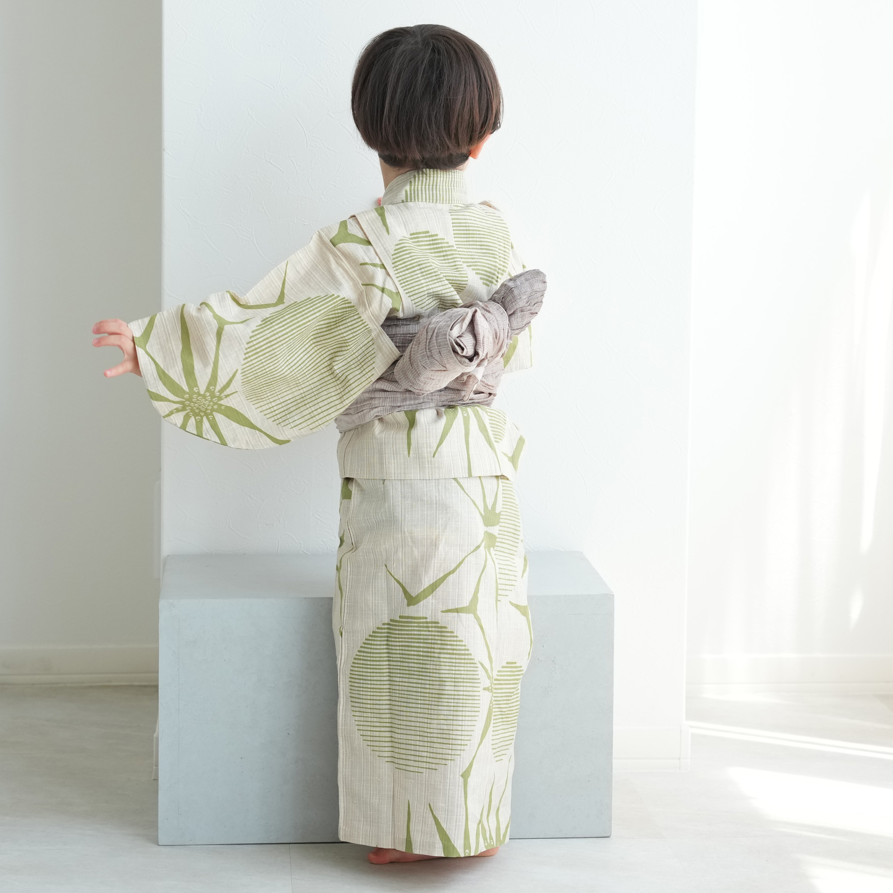 utatane 浴衣 子供 男の子 utatane×注染工房 kids 日本製小幅