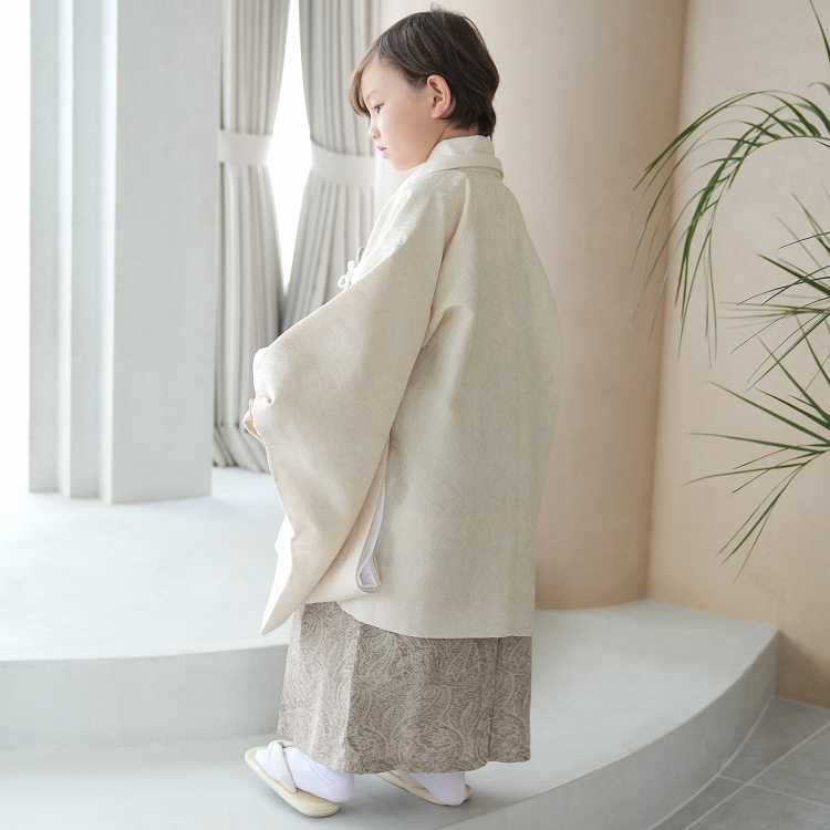 utatane 七五三 着物 5歳 男の子 購入 レトロ ジャガード