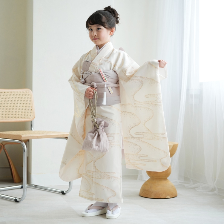 七五三 着物 7歳 フルセット 購入 ひよこ商店 古典柄 レトロ