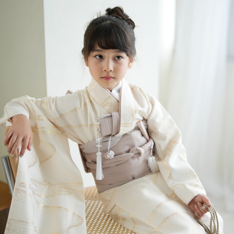七五三 着物 7歳 フルセット 購入 ひよこ商店 古典柄 レトロ