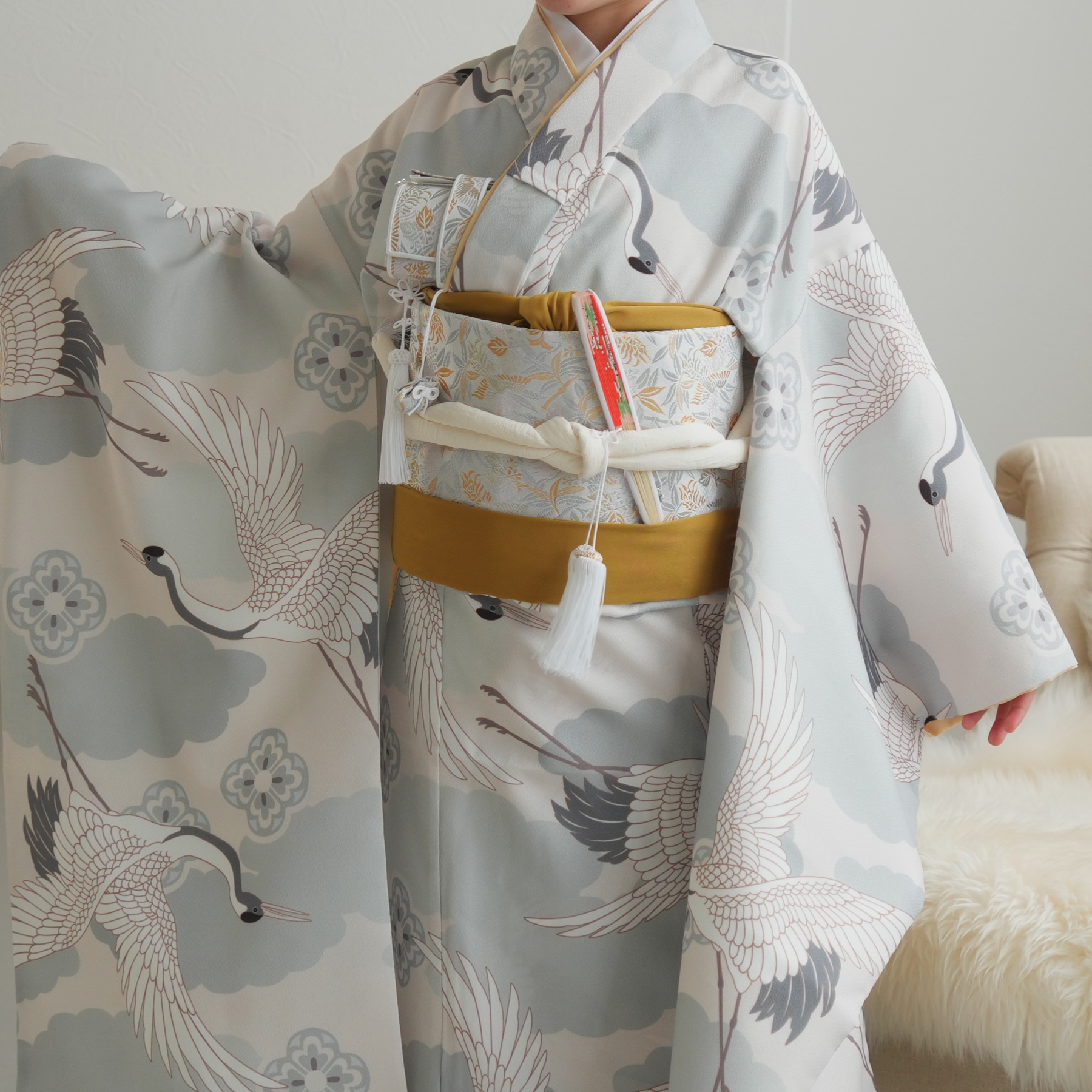 七五三 着物 7歳 フルセット 購入 ひよこ商店 女の子 四つ身 ミント 七五三 着物 7歳 フルセット 購入 ひよこ商店 女の子 四つ身 ミント