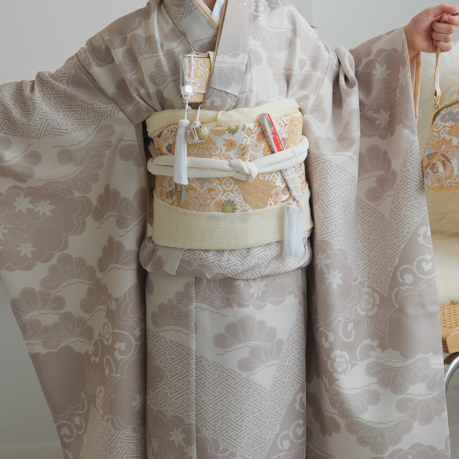 七五三 着物 7歳 フルセット 購入 ひよこ商店 女の子 四つ身