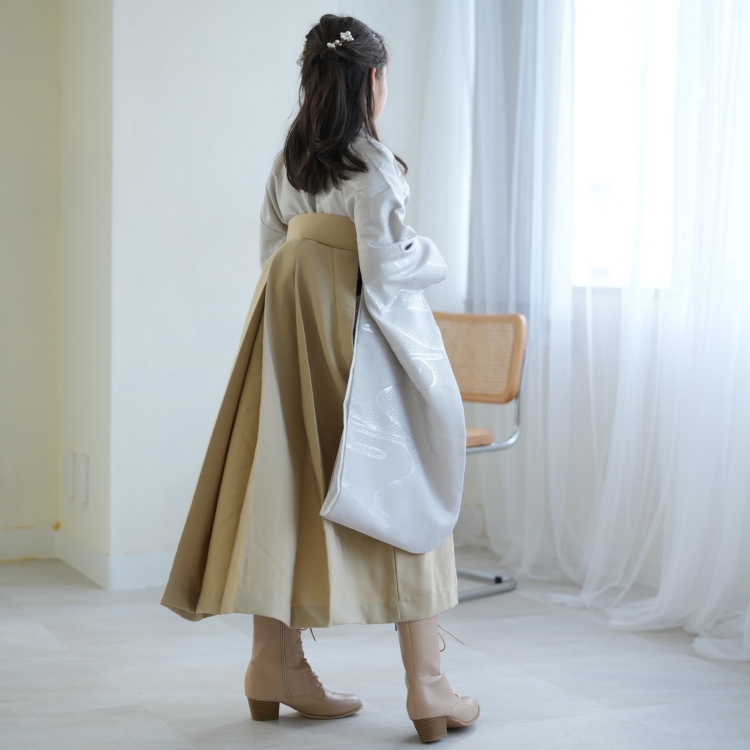 袴 小学生 女の子 ハーフ成人式 1/2成人式 袴75cm 10歳 袴＋着物＋