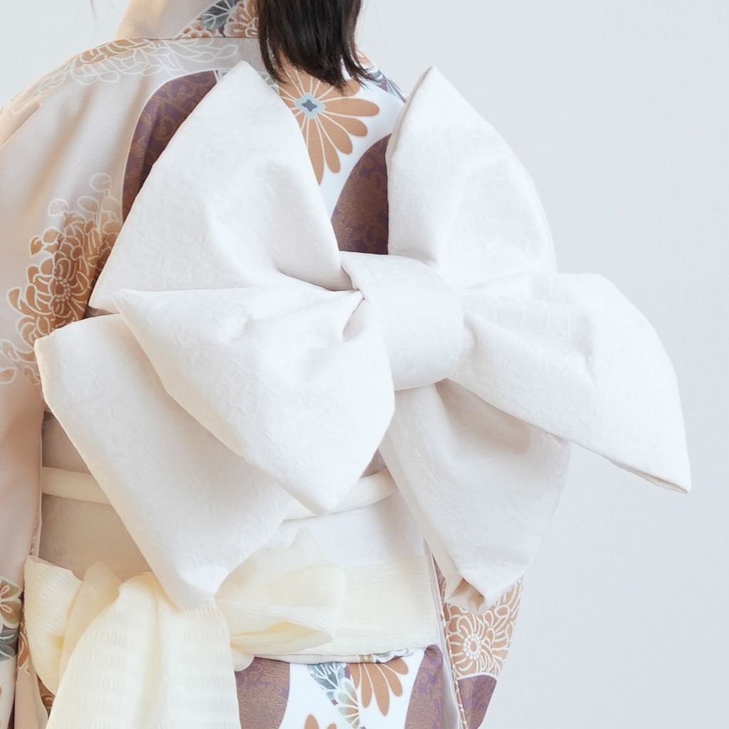 振袖 女の子 小学生 10歳 ひよこ商店 振袖セット エクリュ七宝 ハーフ