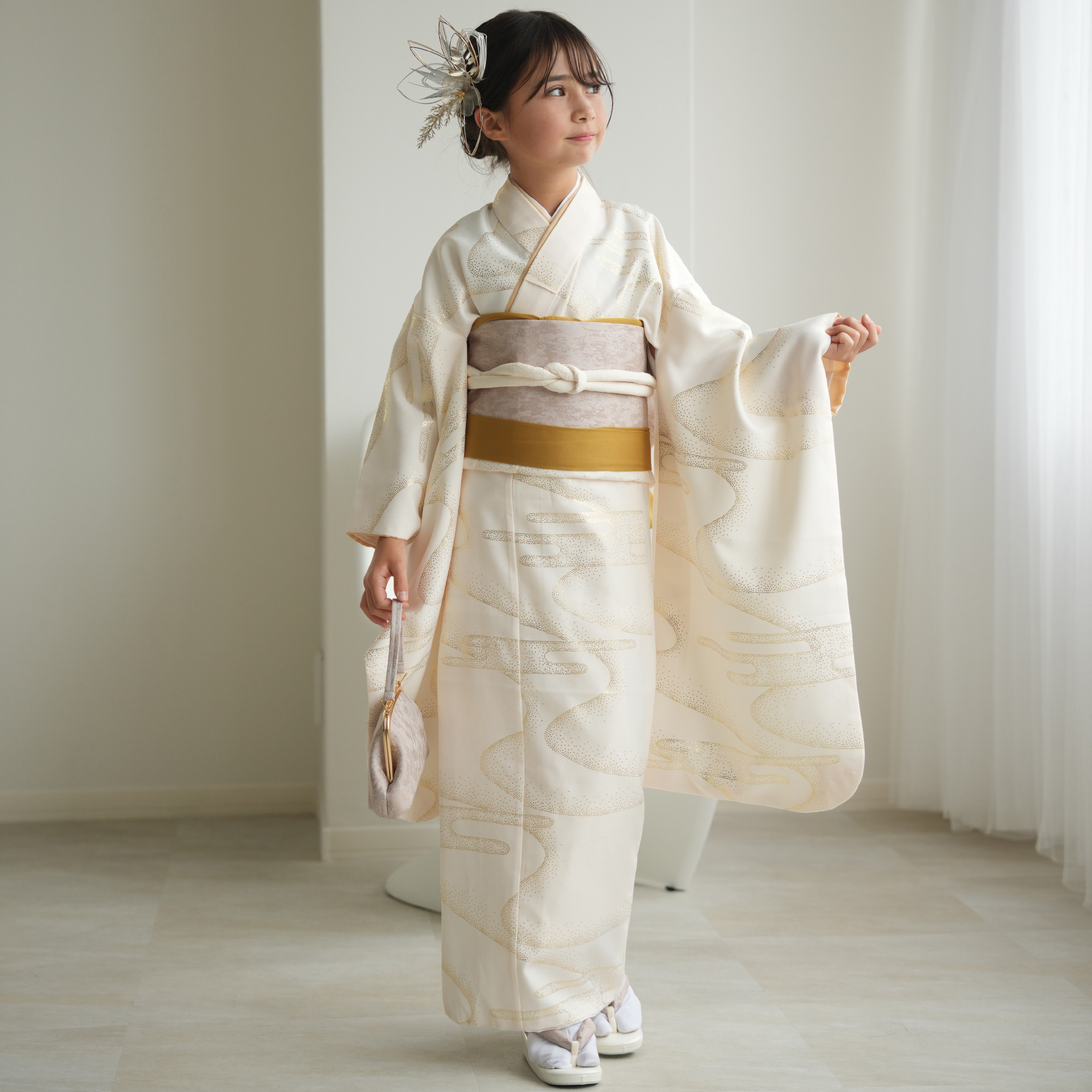 振袖 女の子 小学生 10歳 ひよこ商店 振袖...の詳細画像1