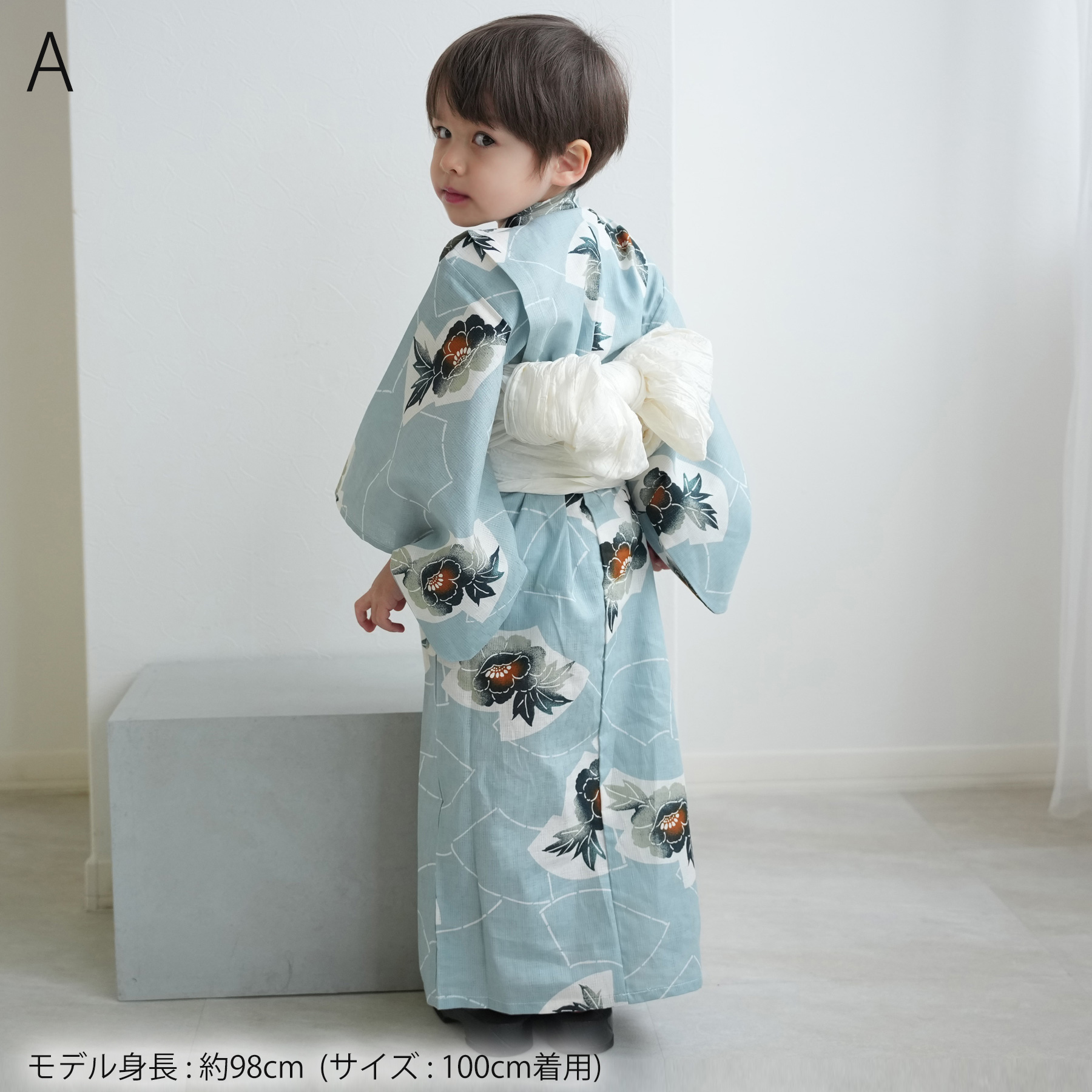 浴衣 子供 女の子 男の子 ひよこ商店 男女兼...の詳細画像2