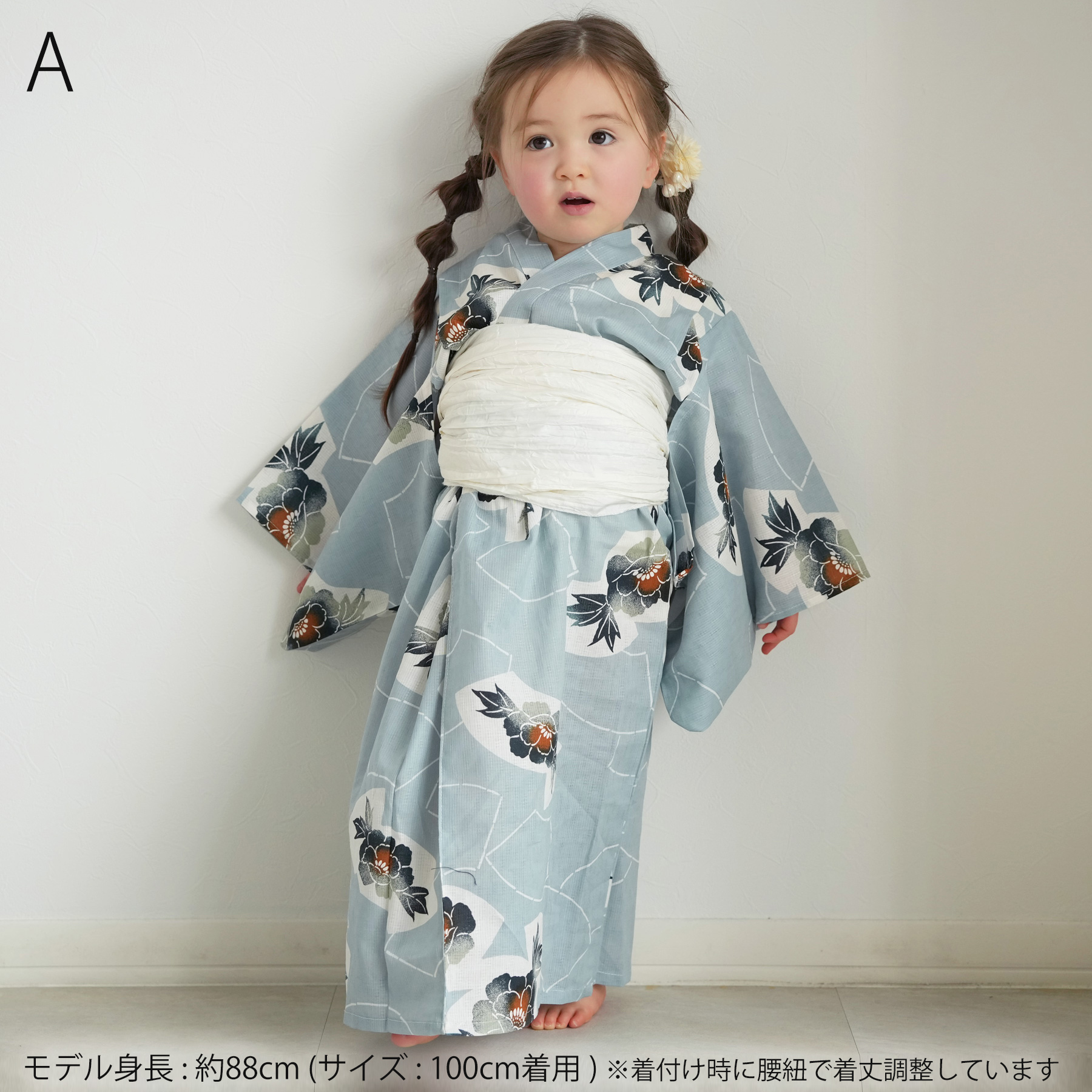 浴衣 子供 女の子 男の子 ひよこ商店 男女兼...の詳細画像3