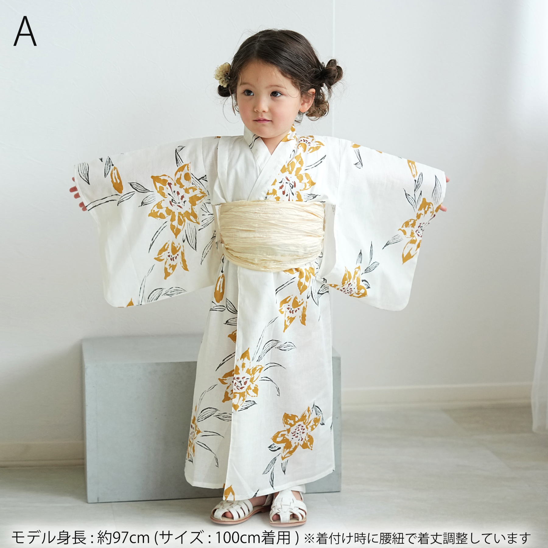 浴衣 子供 女の子 男の子 utatane 男...の詳細画像3
