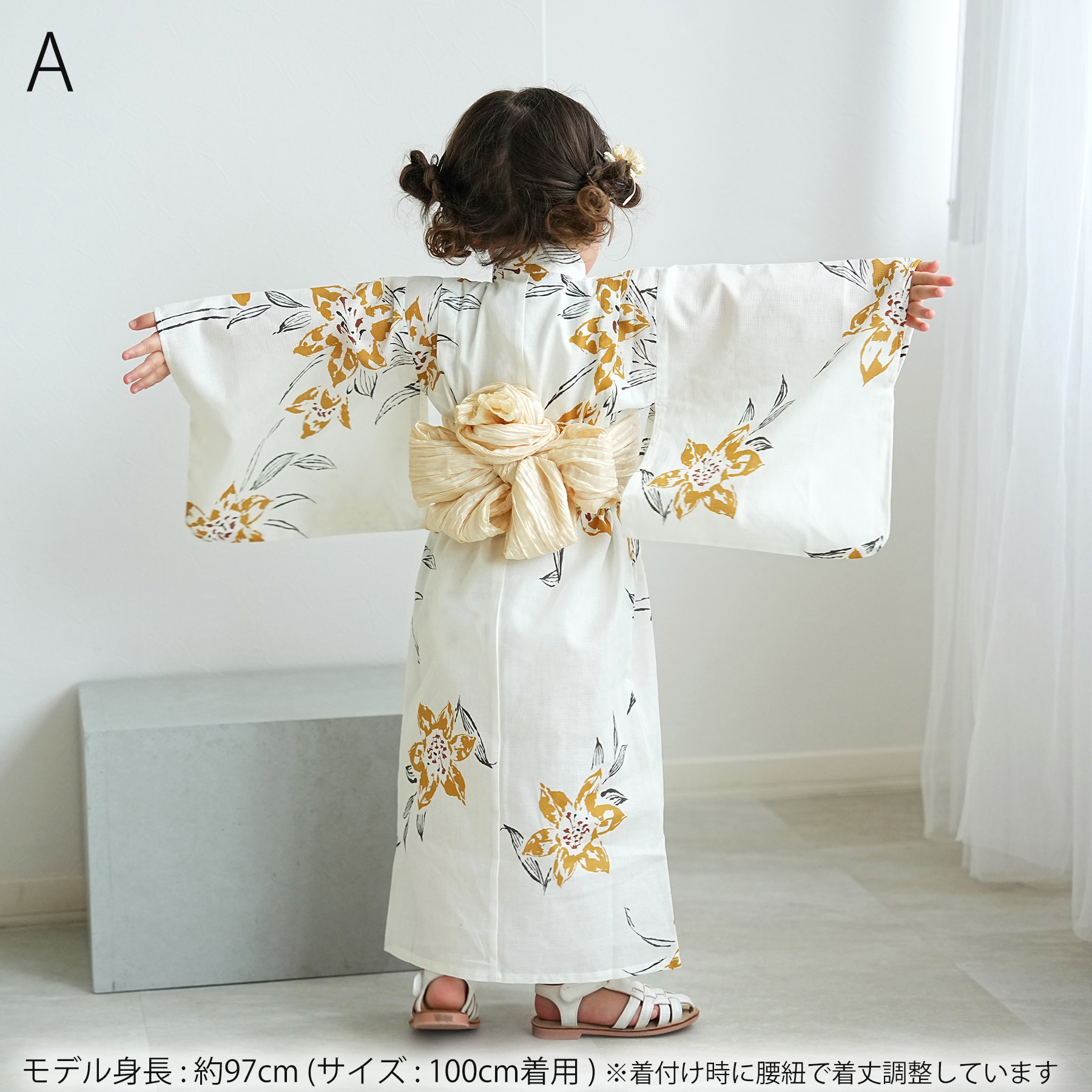 浴衣 子供 女の子 男の子 utatane 男...の詳細画像4