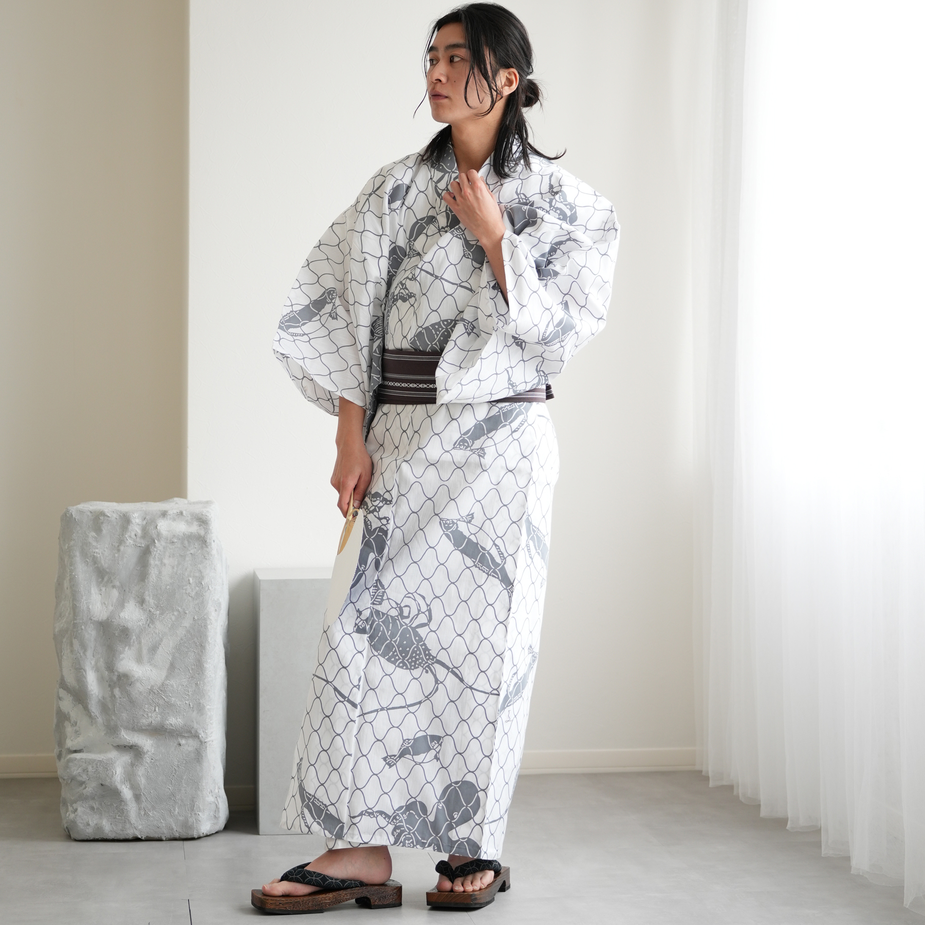 クリーニング済　utatane  浴衣＆帯セット　2023 浴衣・日傘の専門店 utatane［公式］オンラインショップ