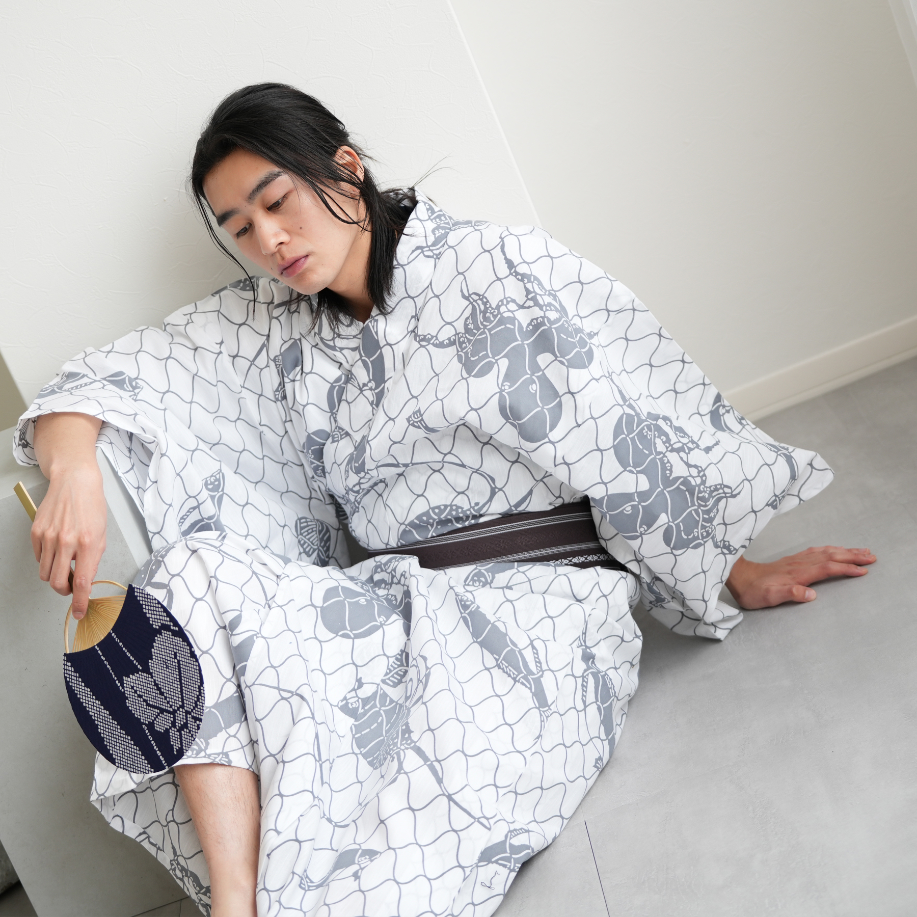 utatane 浴衣のみ utatane 浴衣 メンズ セット utatane×注染工房 浴衣3点セット