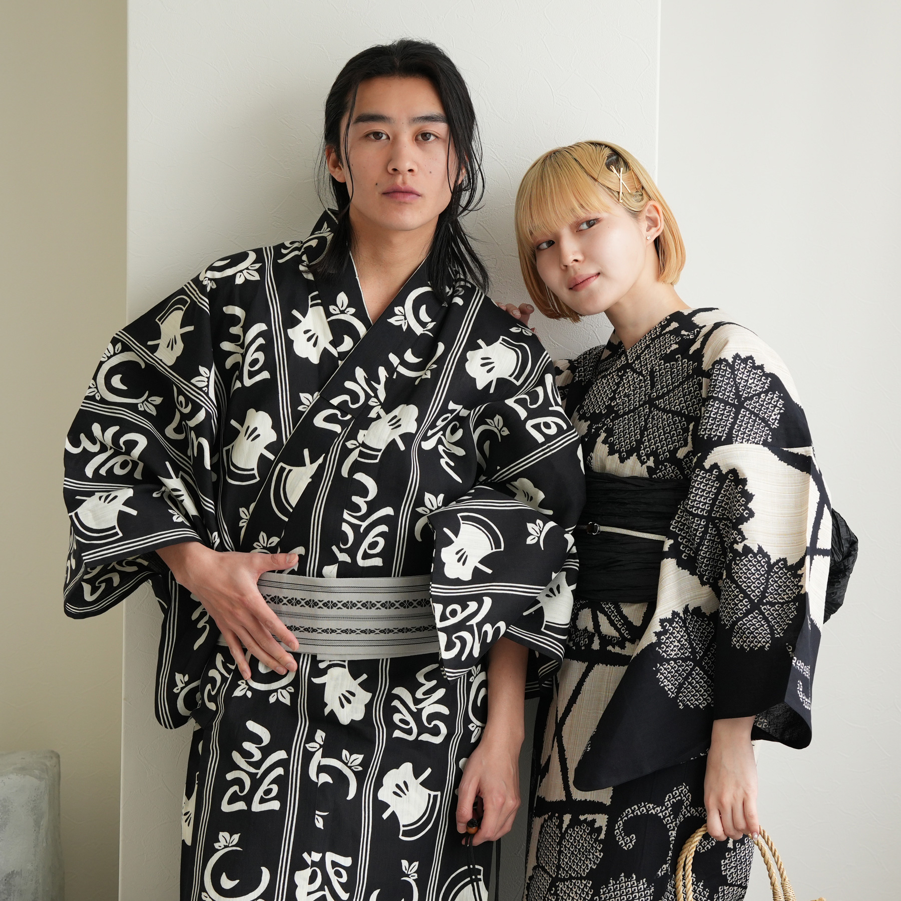 utatane 浴衣 メンズ セット utatane×注染工房 浴衣3点セット 斧