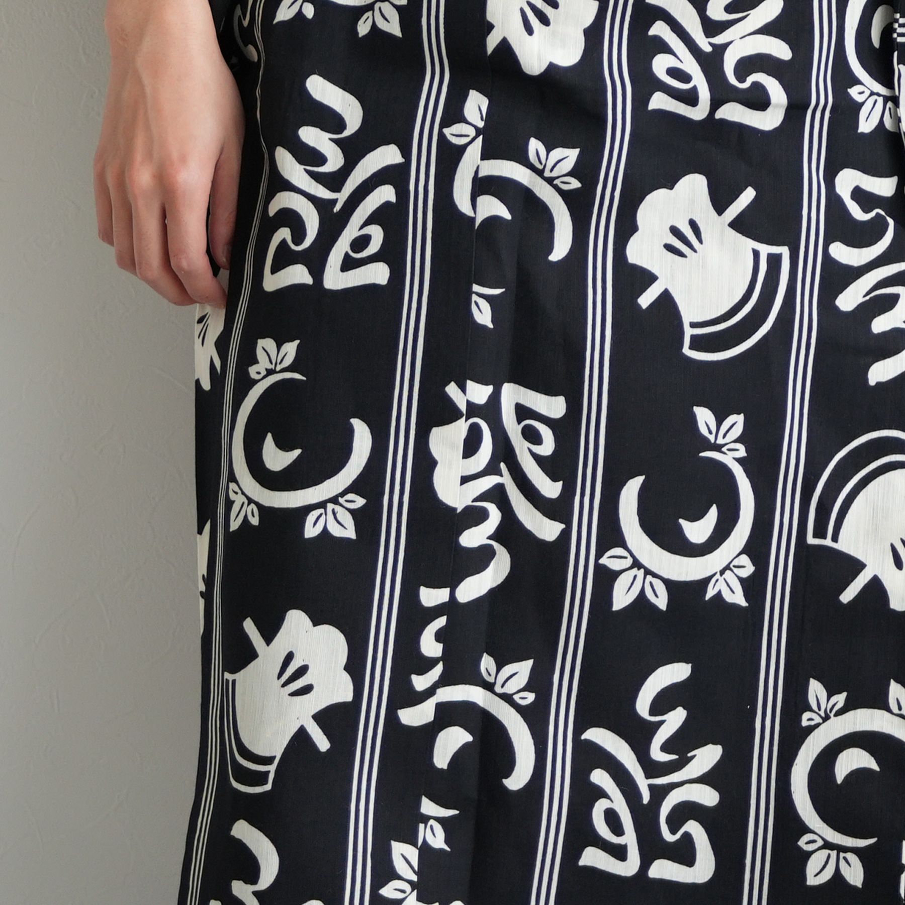 utatane 浴衣 メンズ セット utatane×注染工房 浴衣3点セット 斧琴菊