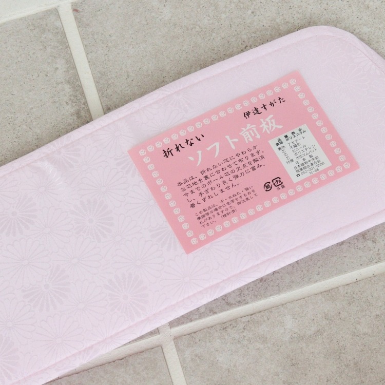 前板 着物 日本製 幅広 長い 大きい 花 ピ...の詳細画像2