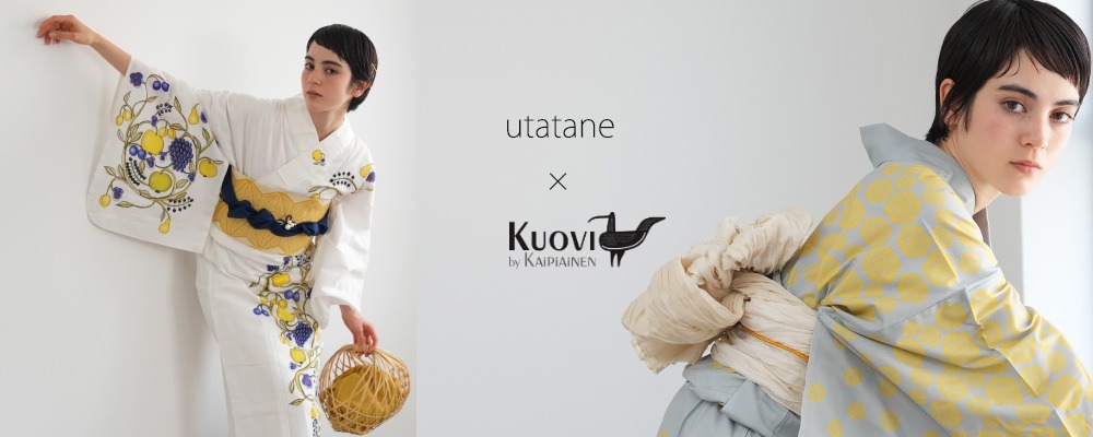 utatane 浴衣 レディース セット utatane×Kuovi（クオヴィ