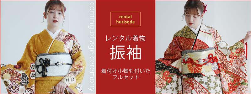 振袖 レンタル 成人式 21点セット レトロ アンティーク風 古典 成人式