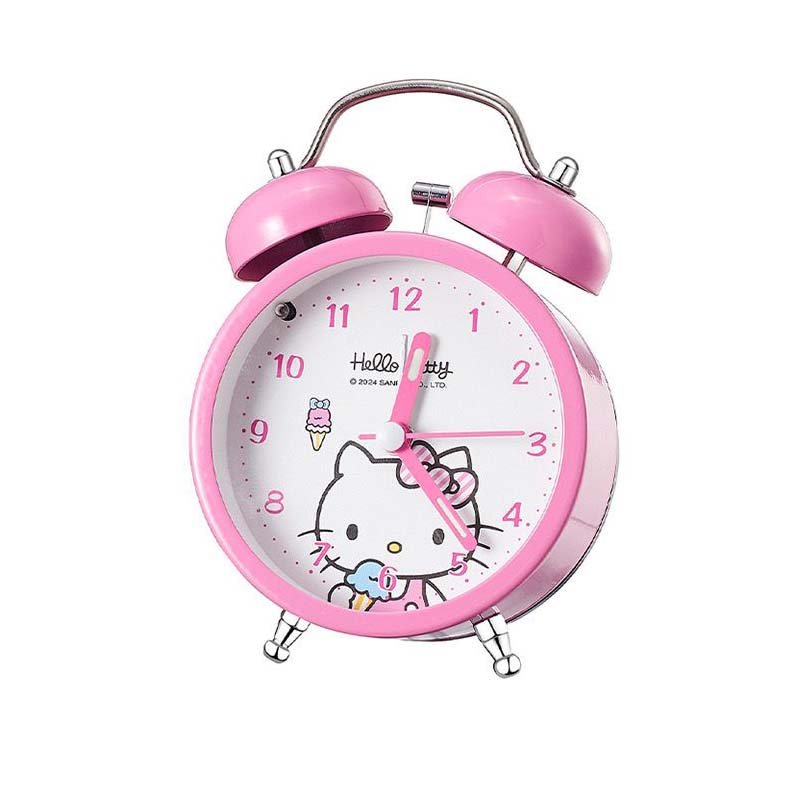 クロミちゃん マイメロ シナモン クロミ キティ アラーム 目覚まし時計