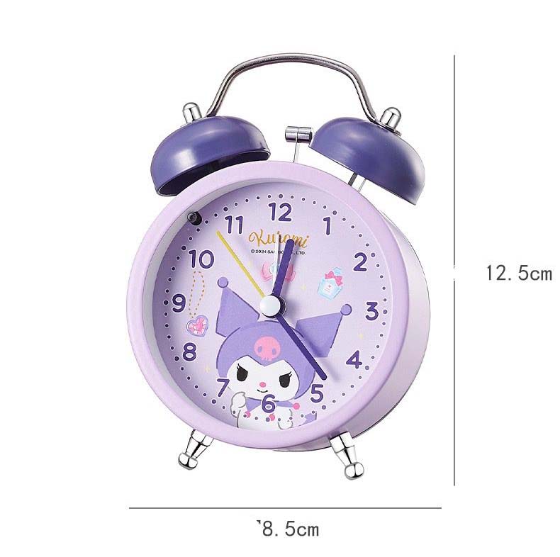 クロミちゃん マイメロ シナモン クロミ キティ アラーム 目覚まし時計