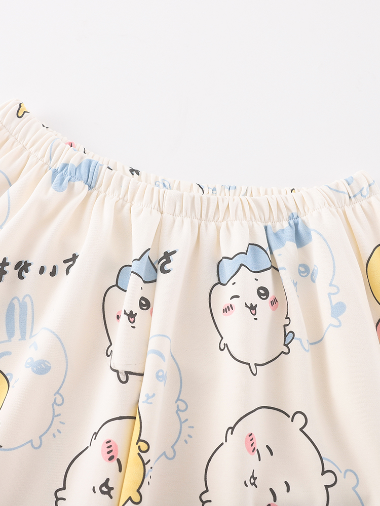ちいかわ パジャマ ルームウェア レディース ハチワレ ウサギ プリント