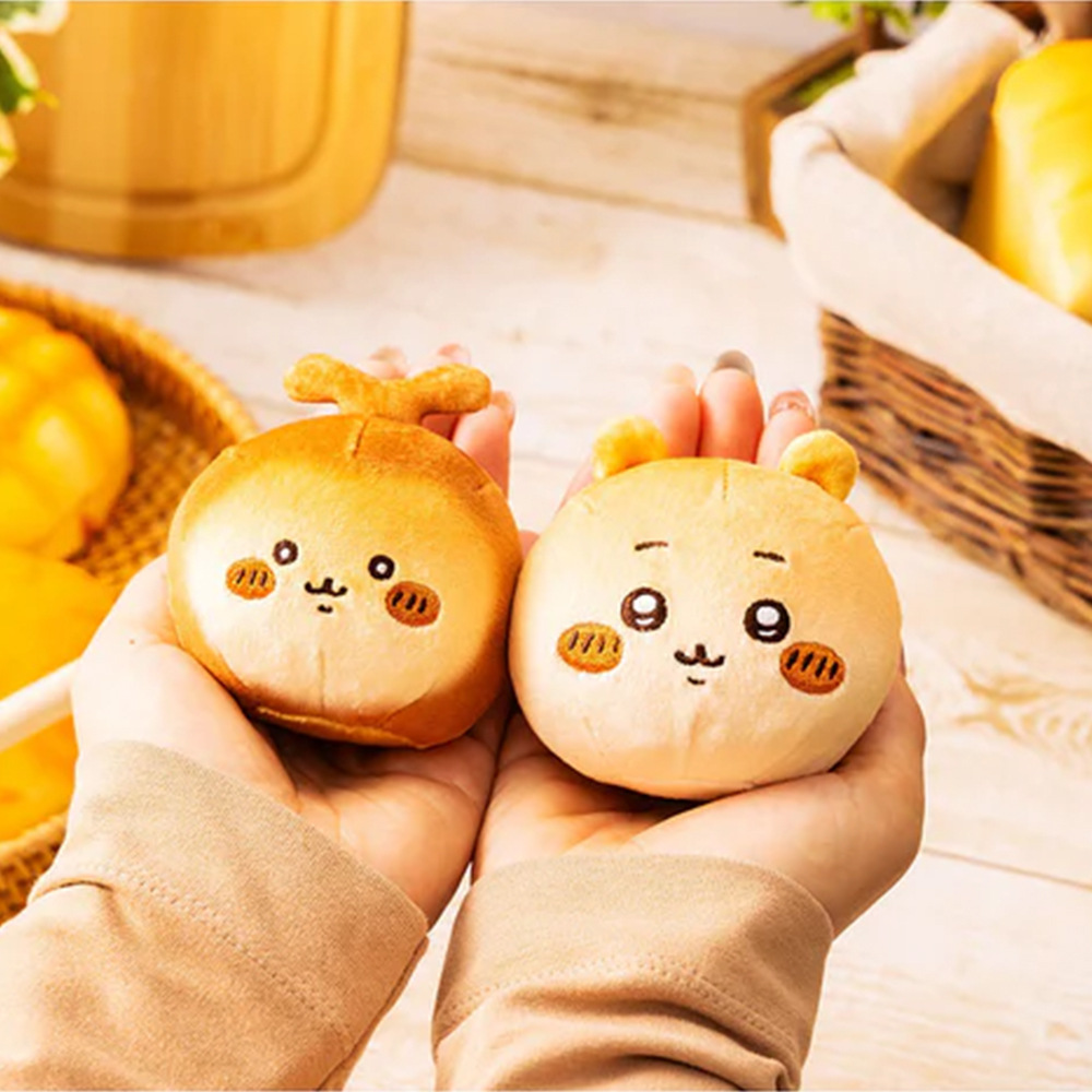 ちかわ ベーカリー パンみたいなもちもち マスコット ポーチ ハチワレ