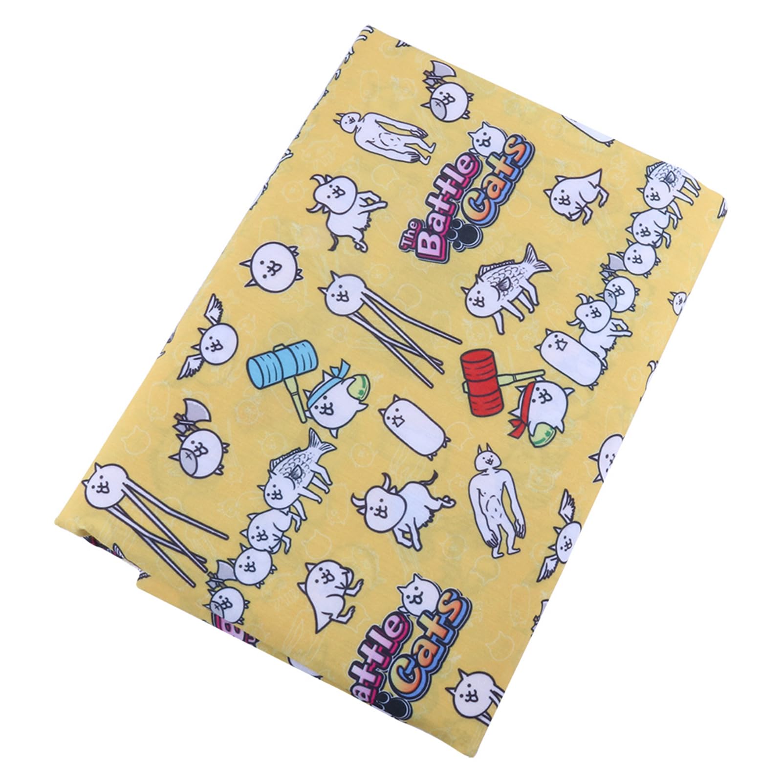 にゃんこ大戦争 生地 布 DIY 裁縫 手芸素材 10種柄 50*140cm 猫
